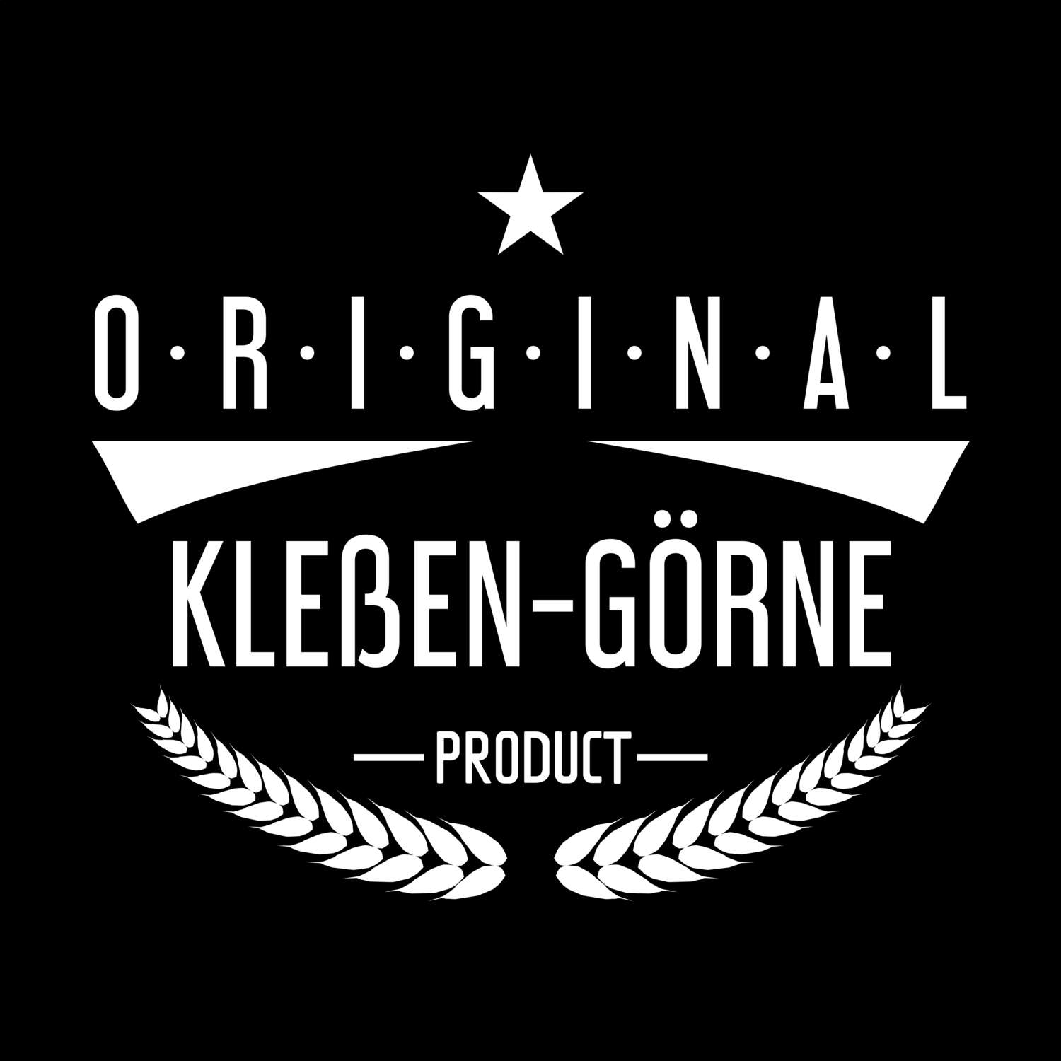 T-Shirt »Original Product« für den Ort »Kleßen-Görne«