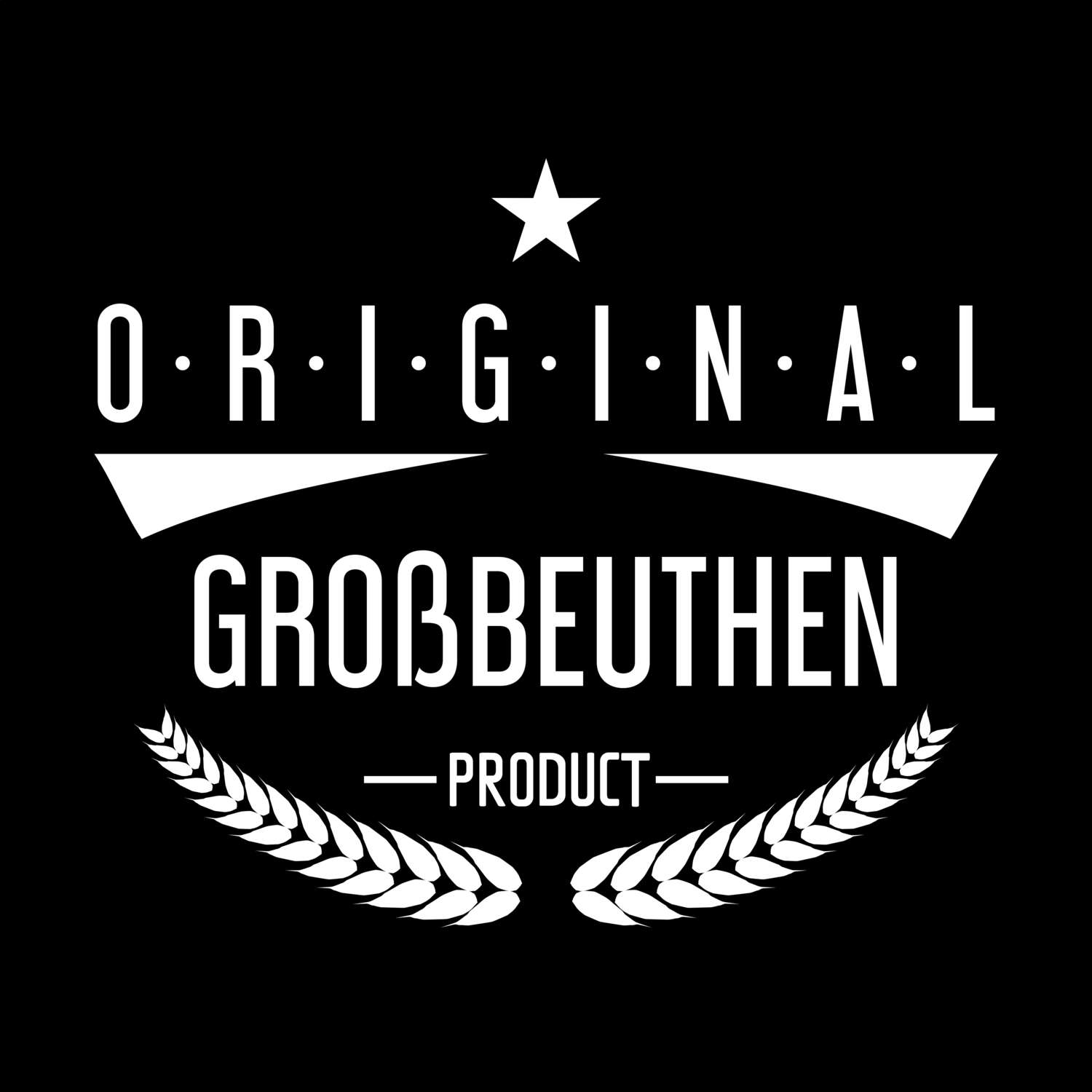 Großbeuthen T-Shirt »Original Product«