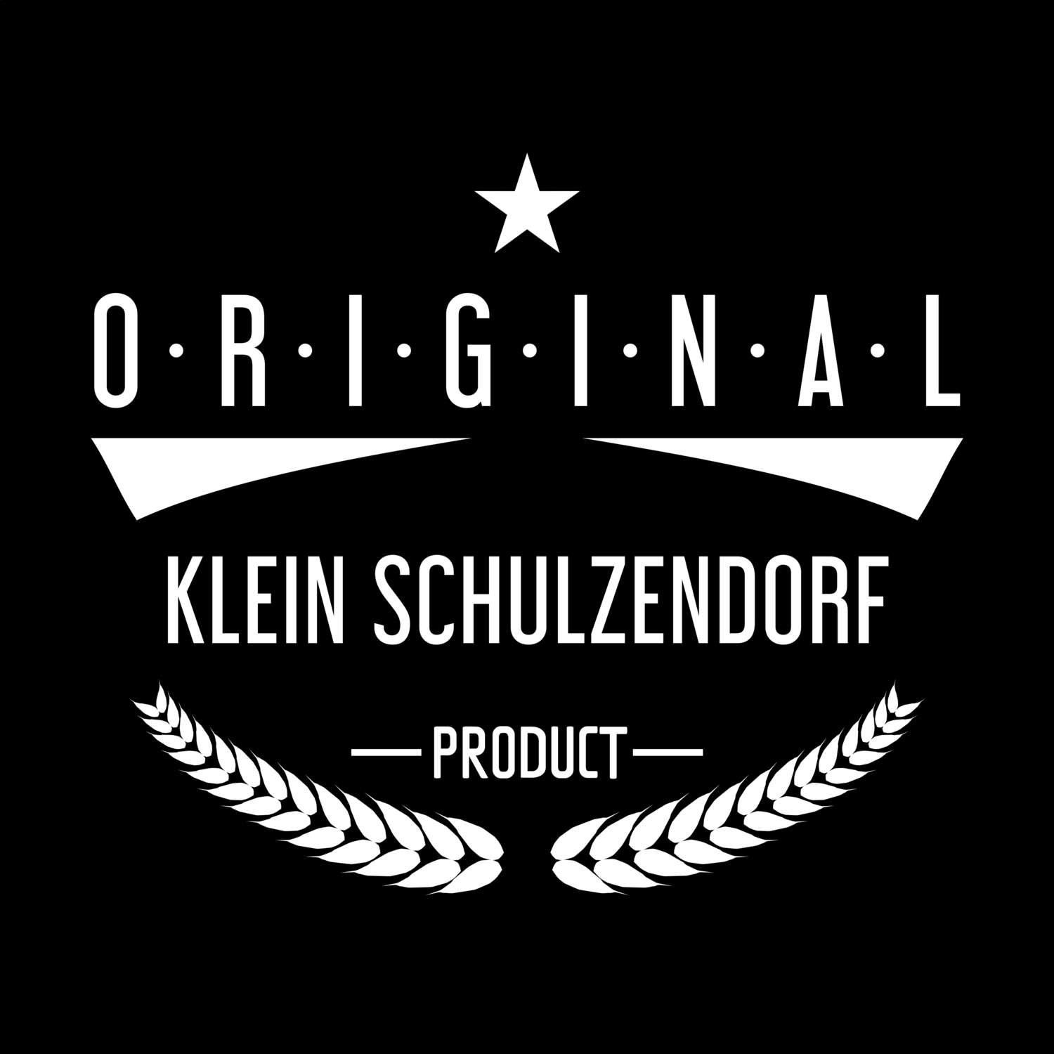 T-Shirt »Original Product« für den Ort »Klein Schulzendorf«