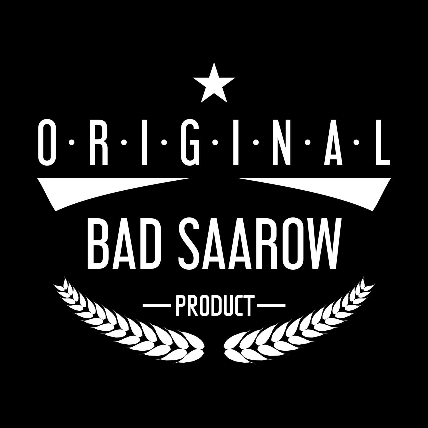 T-Shirt »Original Product« für den Ort »Bad Saarow«