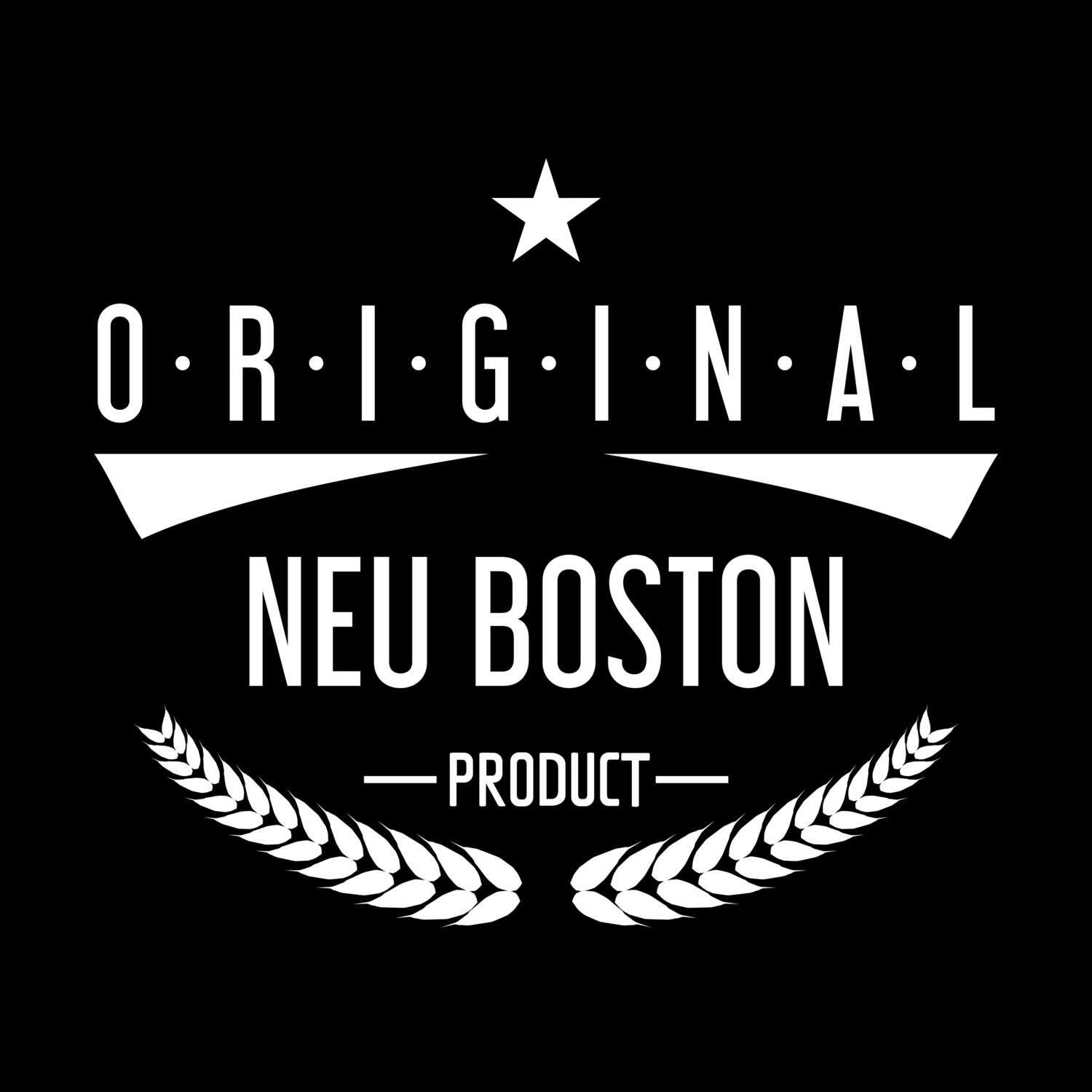 Neu Boston T-Shirt »Original Product«
