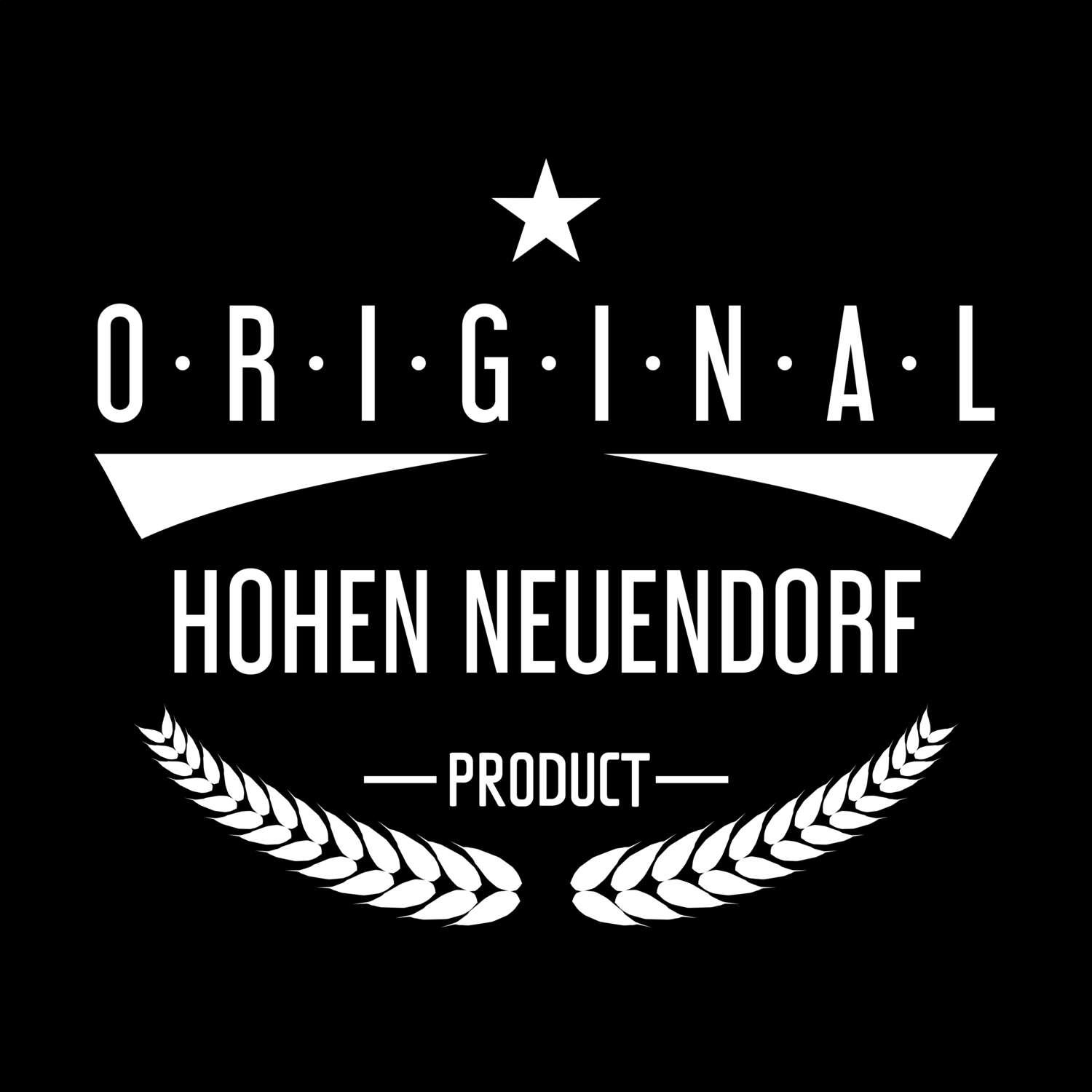 T-Shirt »Original Product« für den Ort »Hohen Neuendorf«