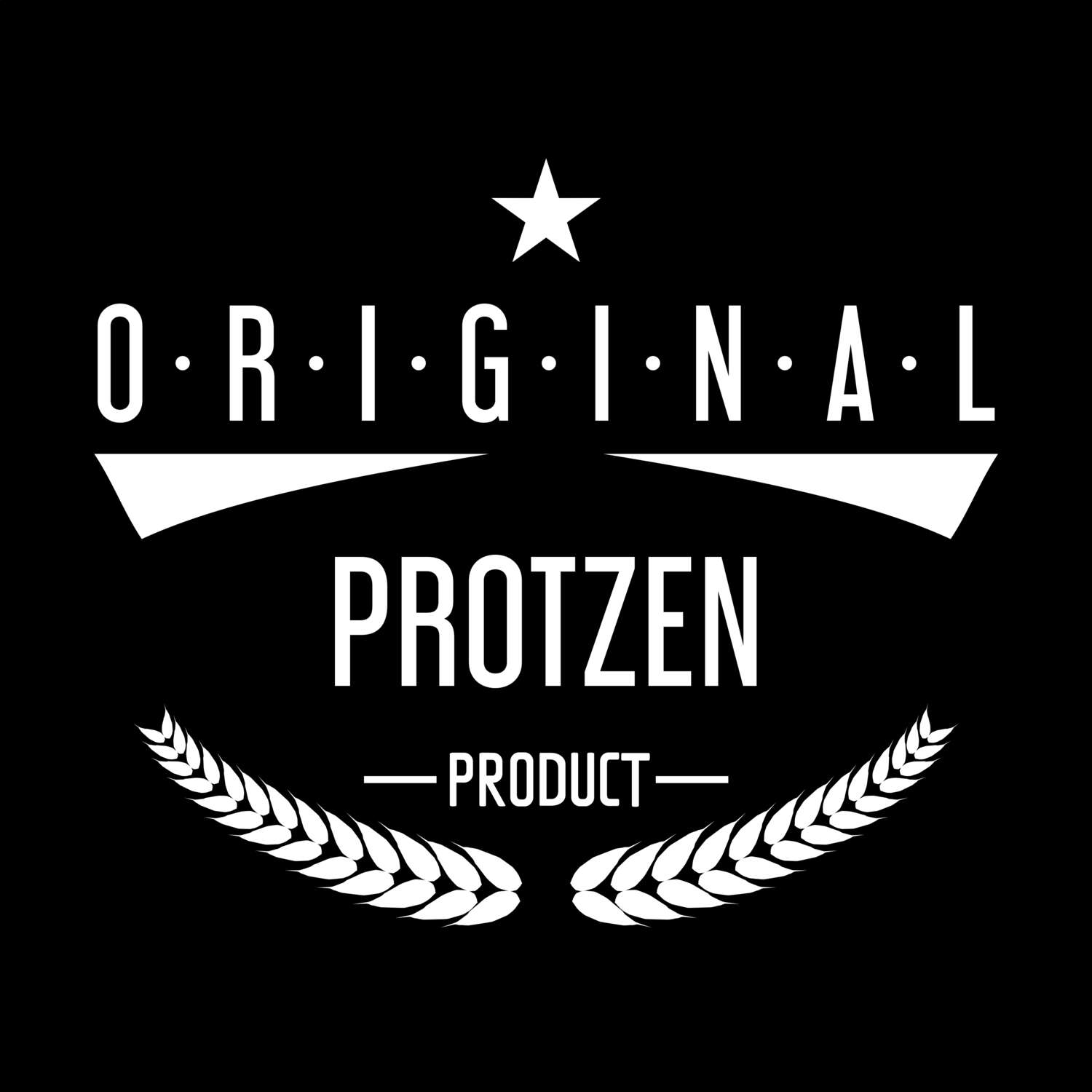 T-Shirt »Original Product« für den Ort »Protzen«