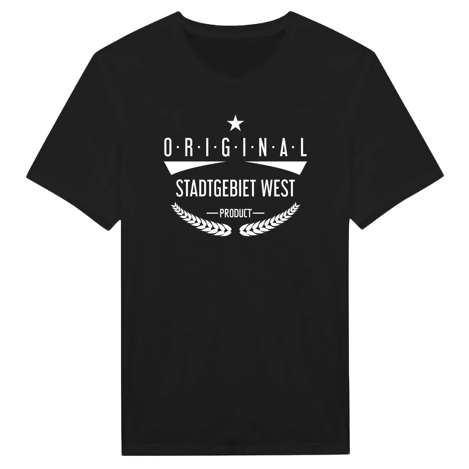 Stadtgebiet West T-Shirt »Original Product«