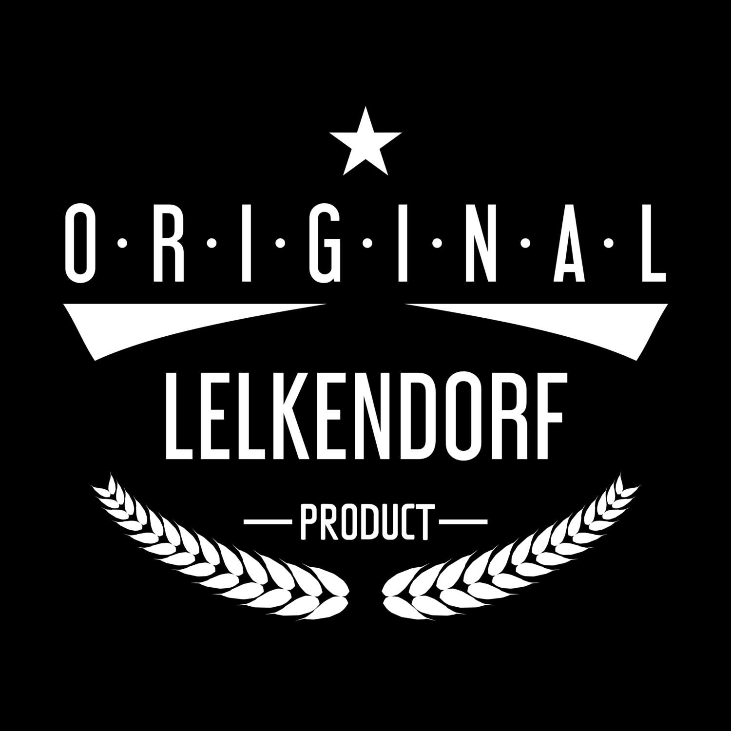 T-Shirt »Original Product« für den Ort »Lelkendorf«