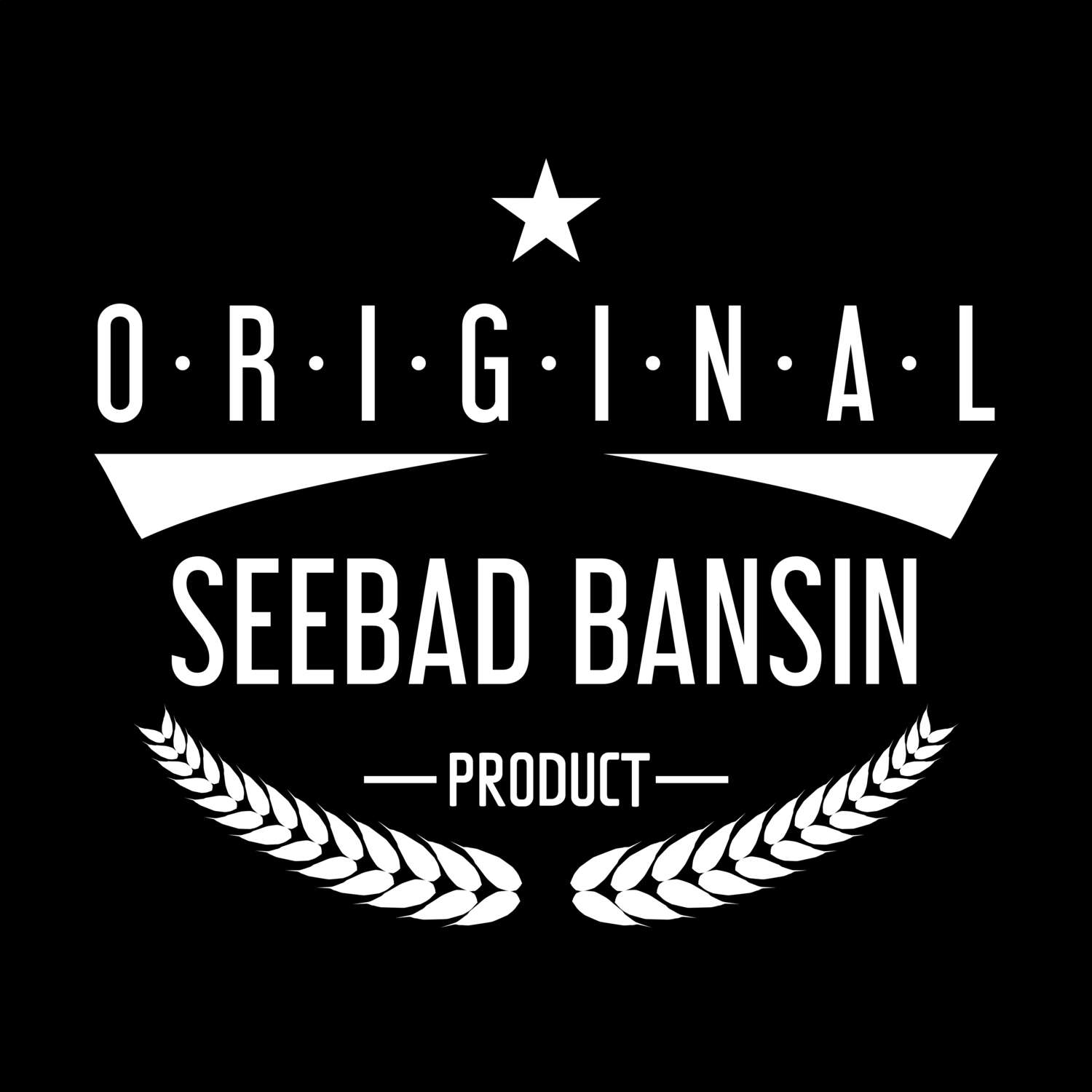 T-Shirt »Original Product« für den Ort »Seebad Bansin«