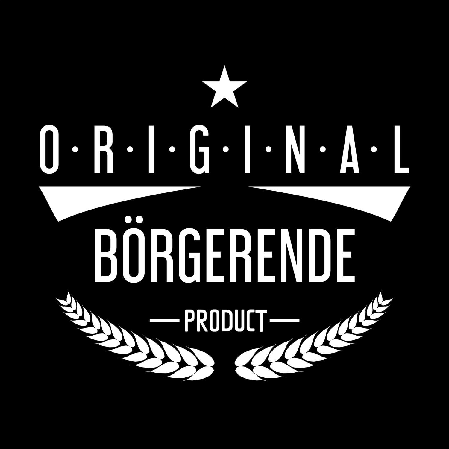 T-Shirt »Original Product« für den Ort »Börgerende«