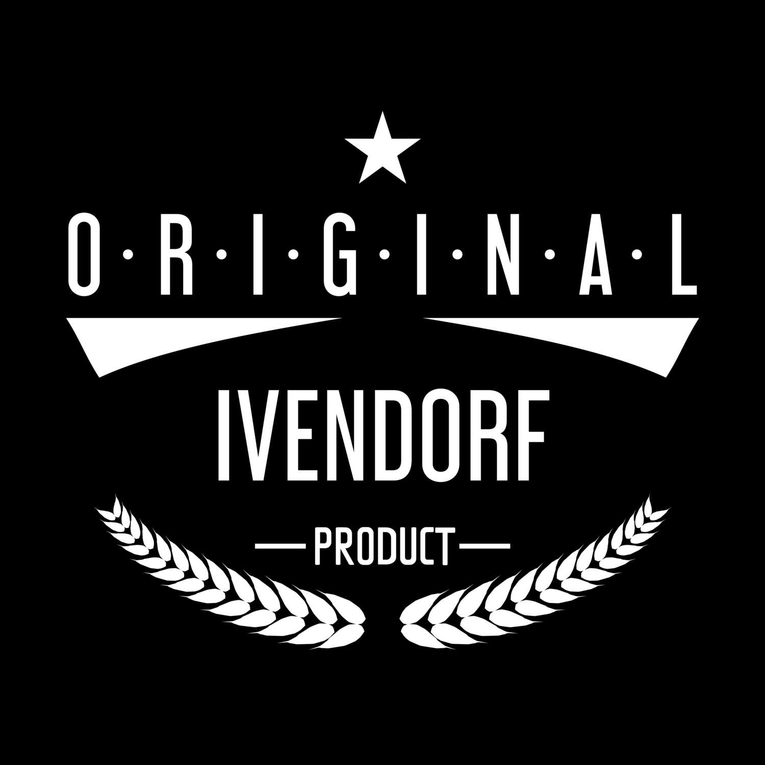 T-Shirt »Original Product« für den Ort »Ivendorf«