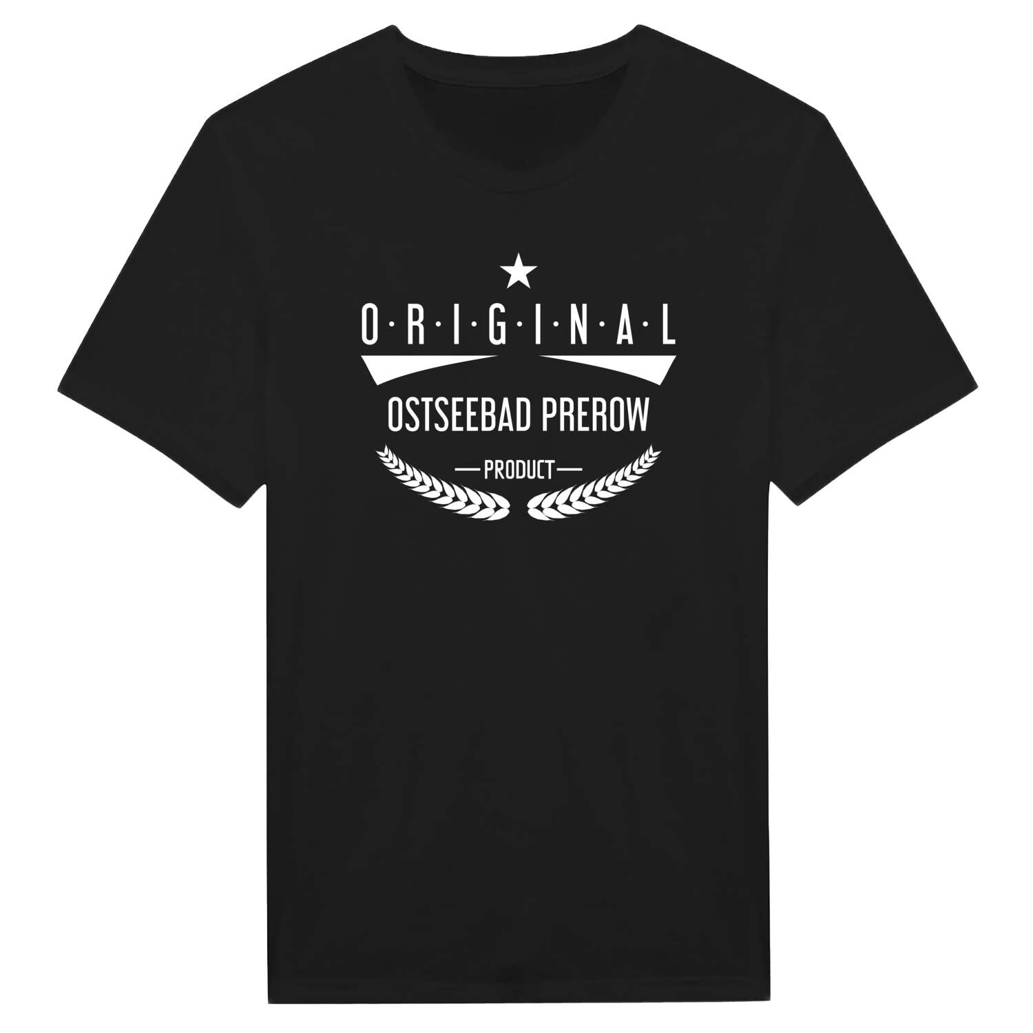 T-Shirt »Original Product« für den Ort »Ostseebad Prerow«