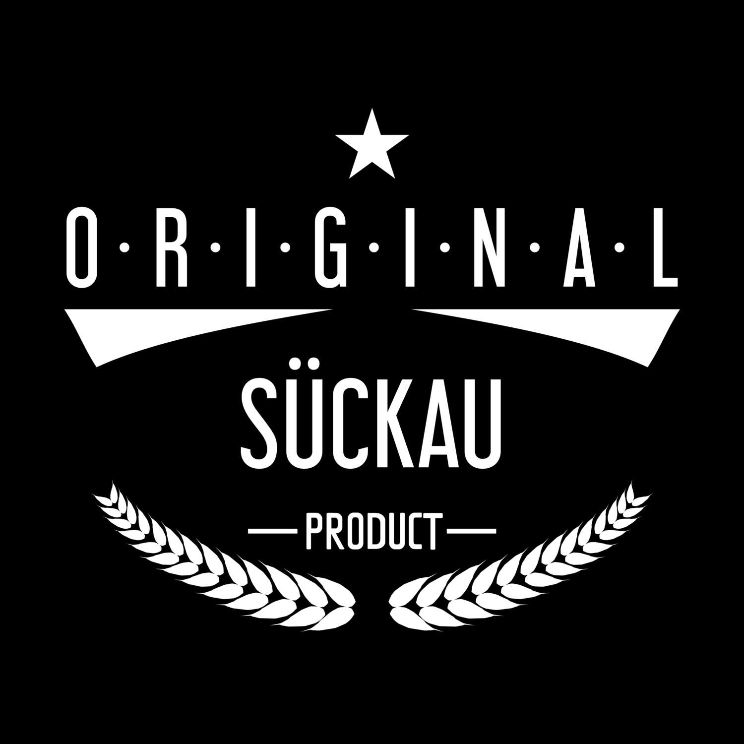 T-Shirt »Original Product« für den Ort »Sückau«