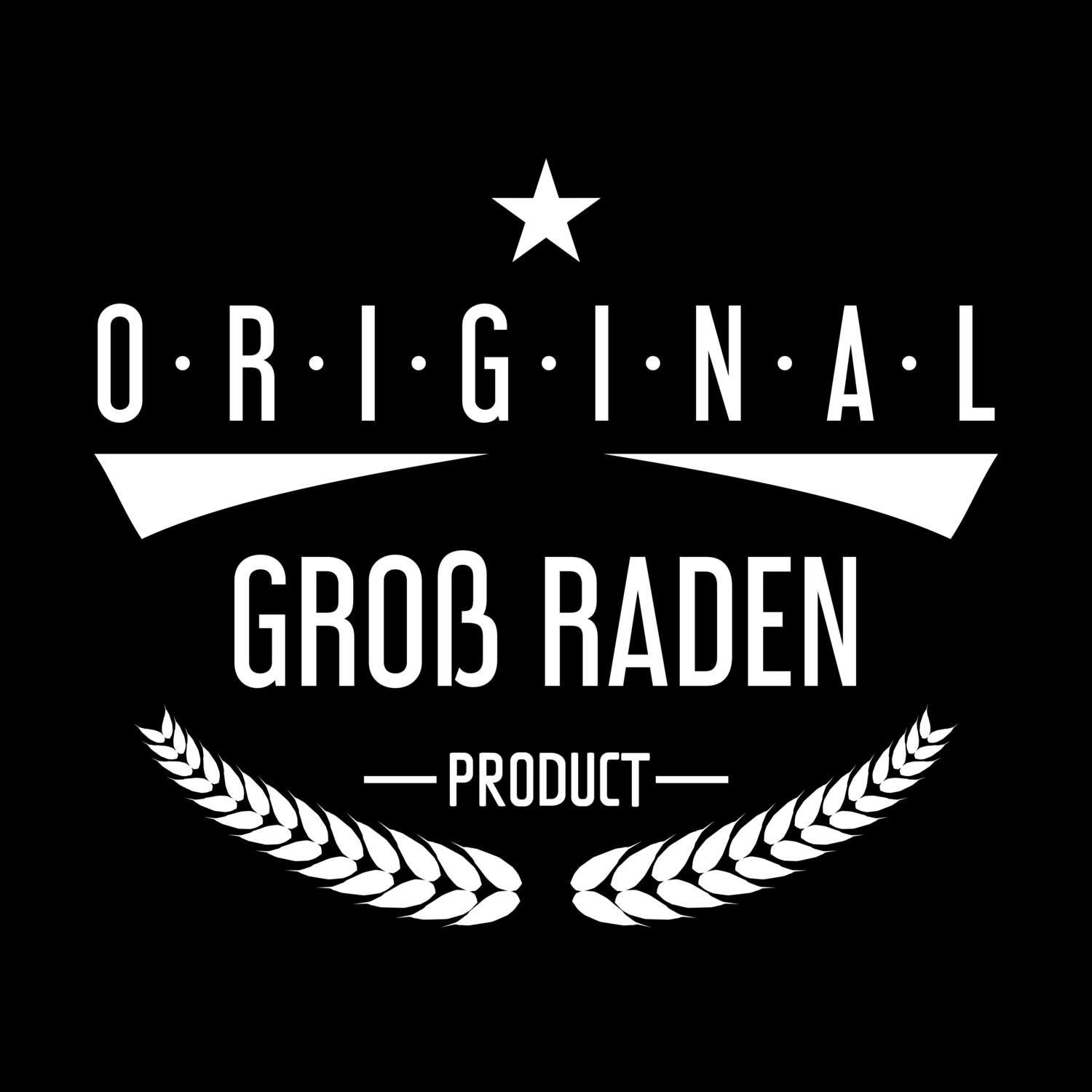 Groß Raden T-Shirt »Original Product«