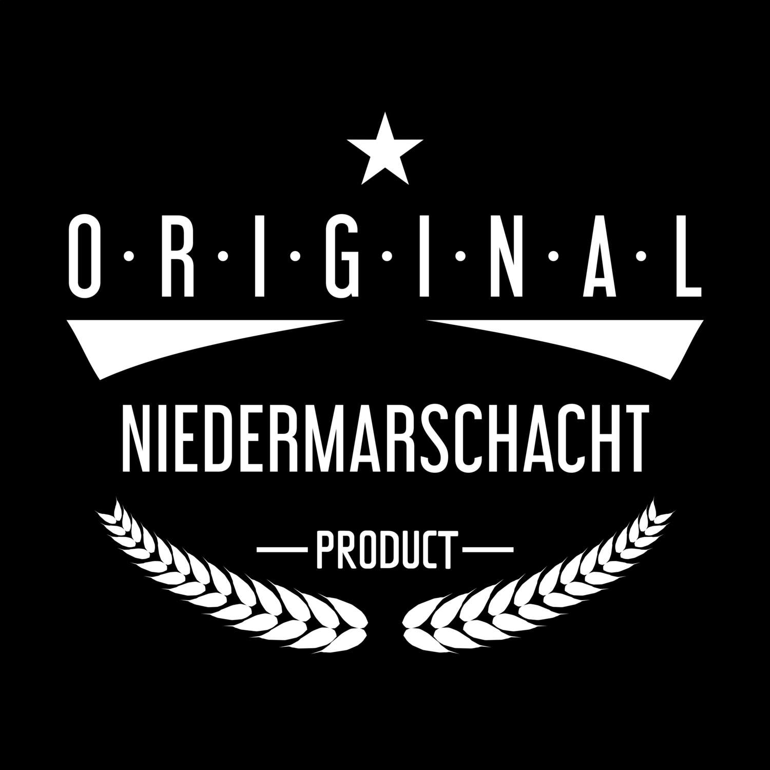 Niedermarschacht T-Shirt »Original Product«