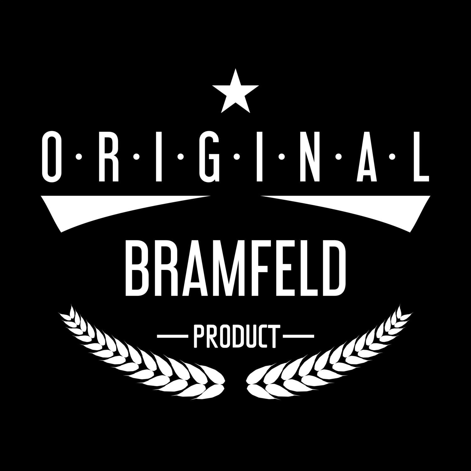 T-Shirt »Original Product« für den Ort »Bramfeld«