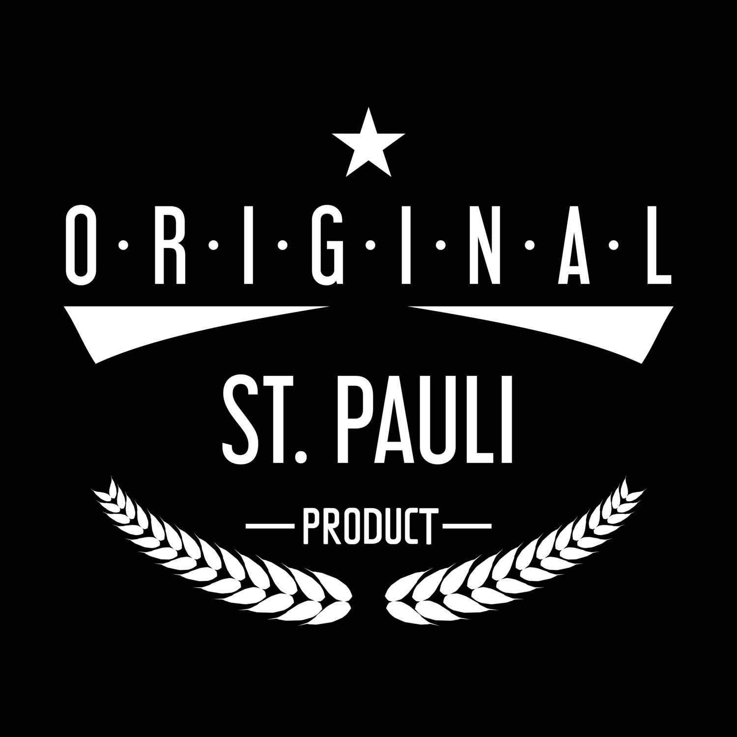 T-Shirt »Original Product« für den Ort »St. Pauli«