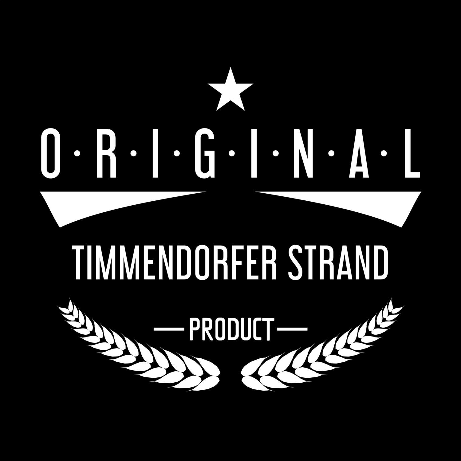 T-Shirt »Original Product« für den Ort »Timmendorfer Strand«