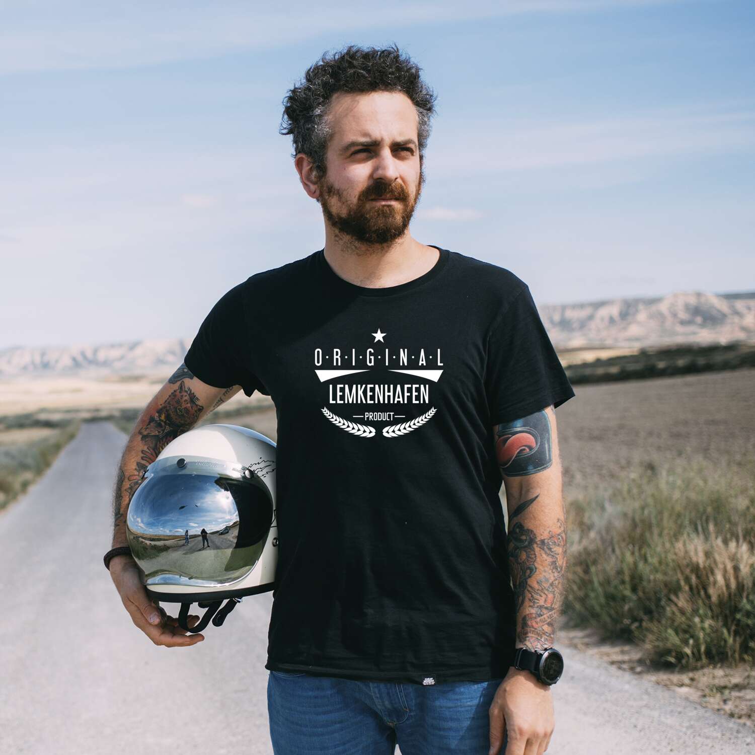 T-Shirt »Original Product« für den Ort »Lemkenhafen«