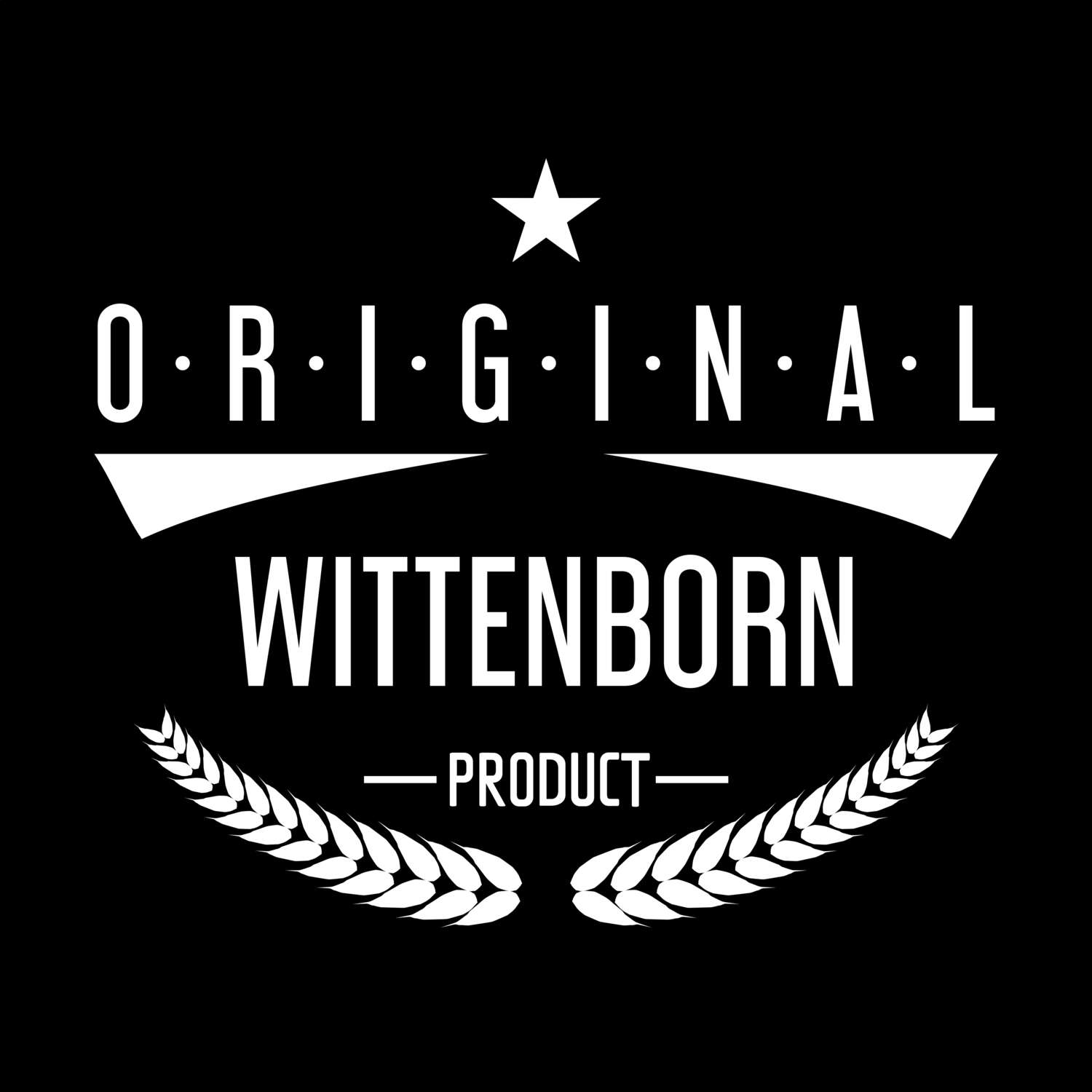 T-Shirt »Original Product« für den Ort »Wittenborn«