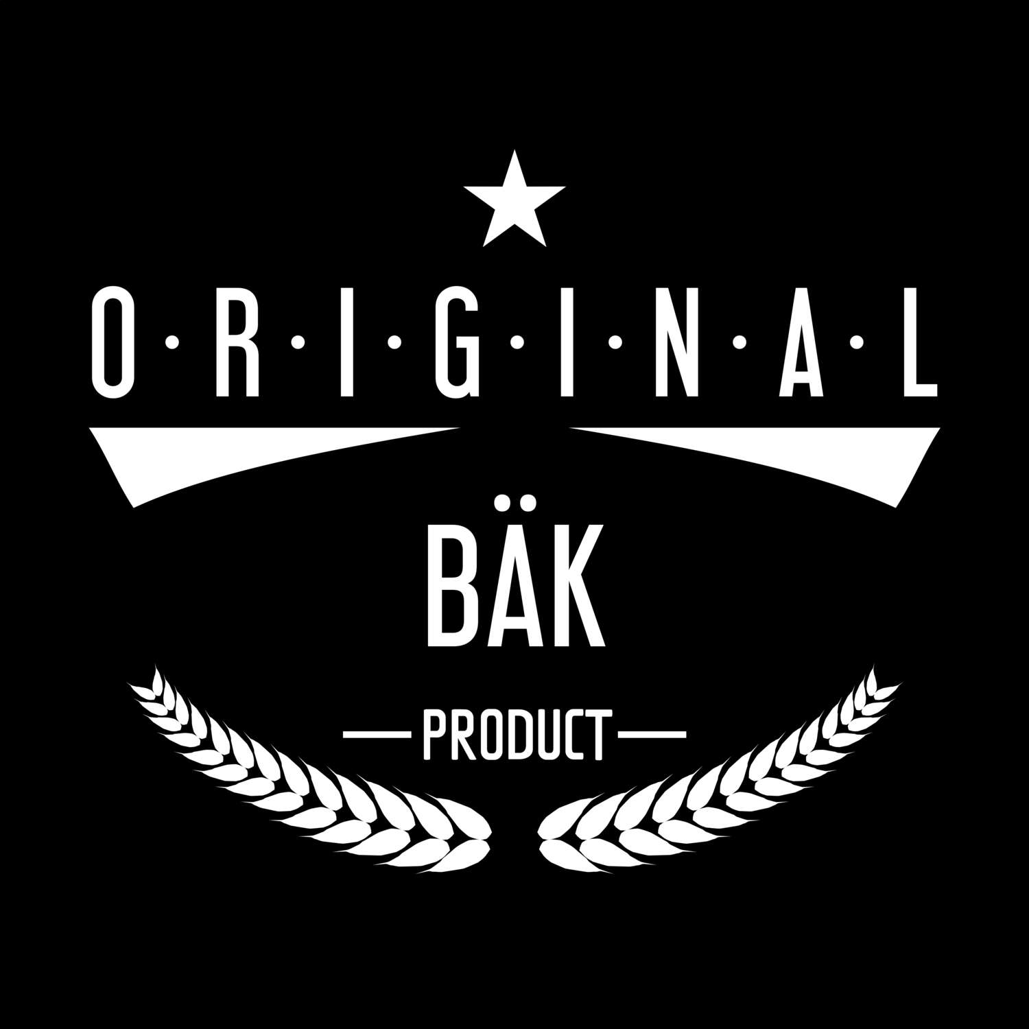 Bäk T-Shirt »Original Product«