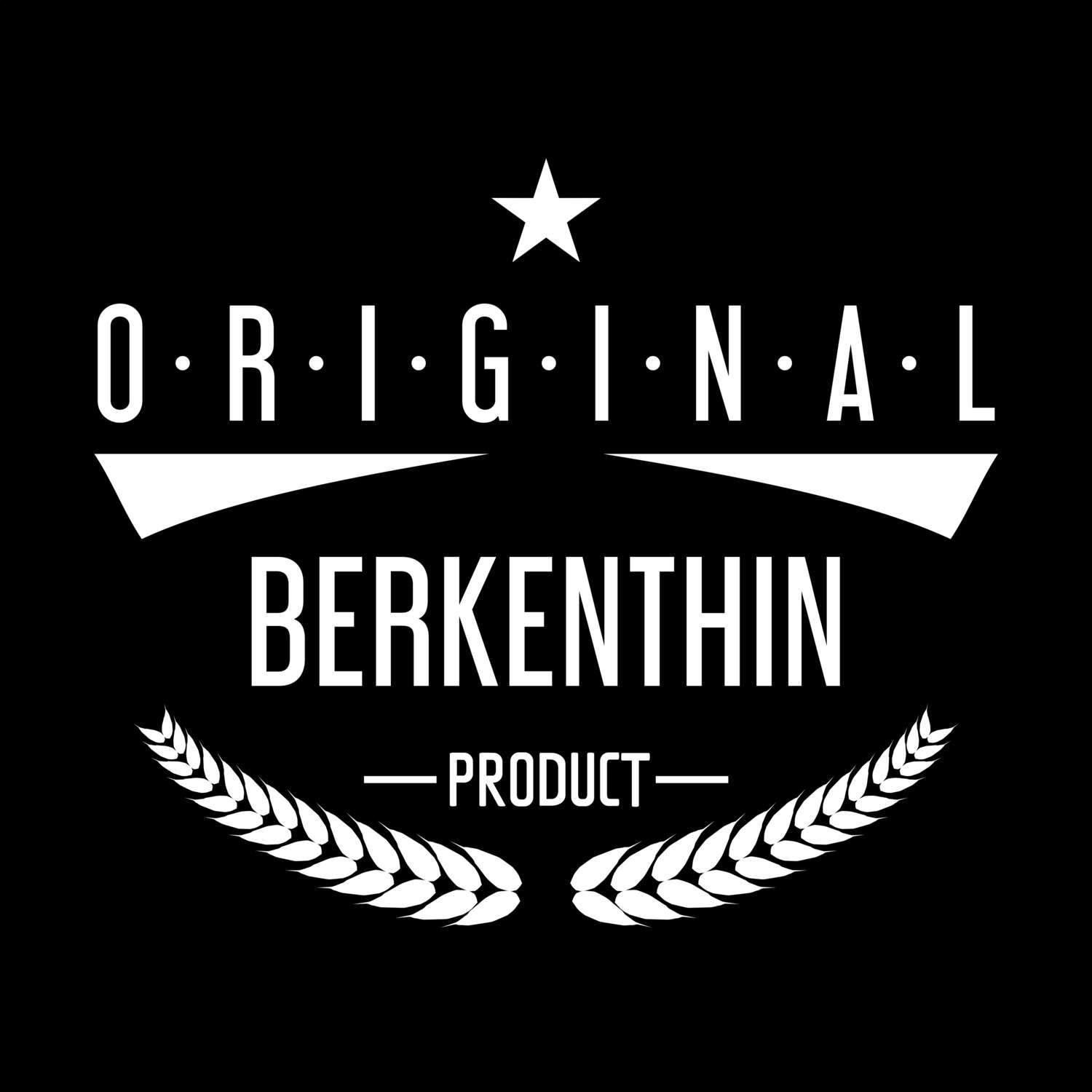 T-Shirt »Original Product« für den Ort »Berkenthin«