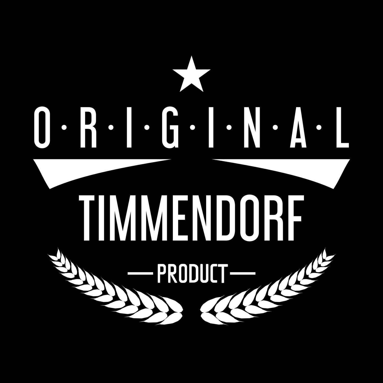 T-Shirt »Original Product« für den Ort »Timmendorf«