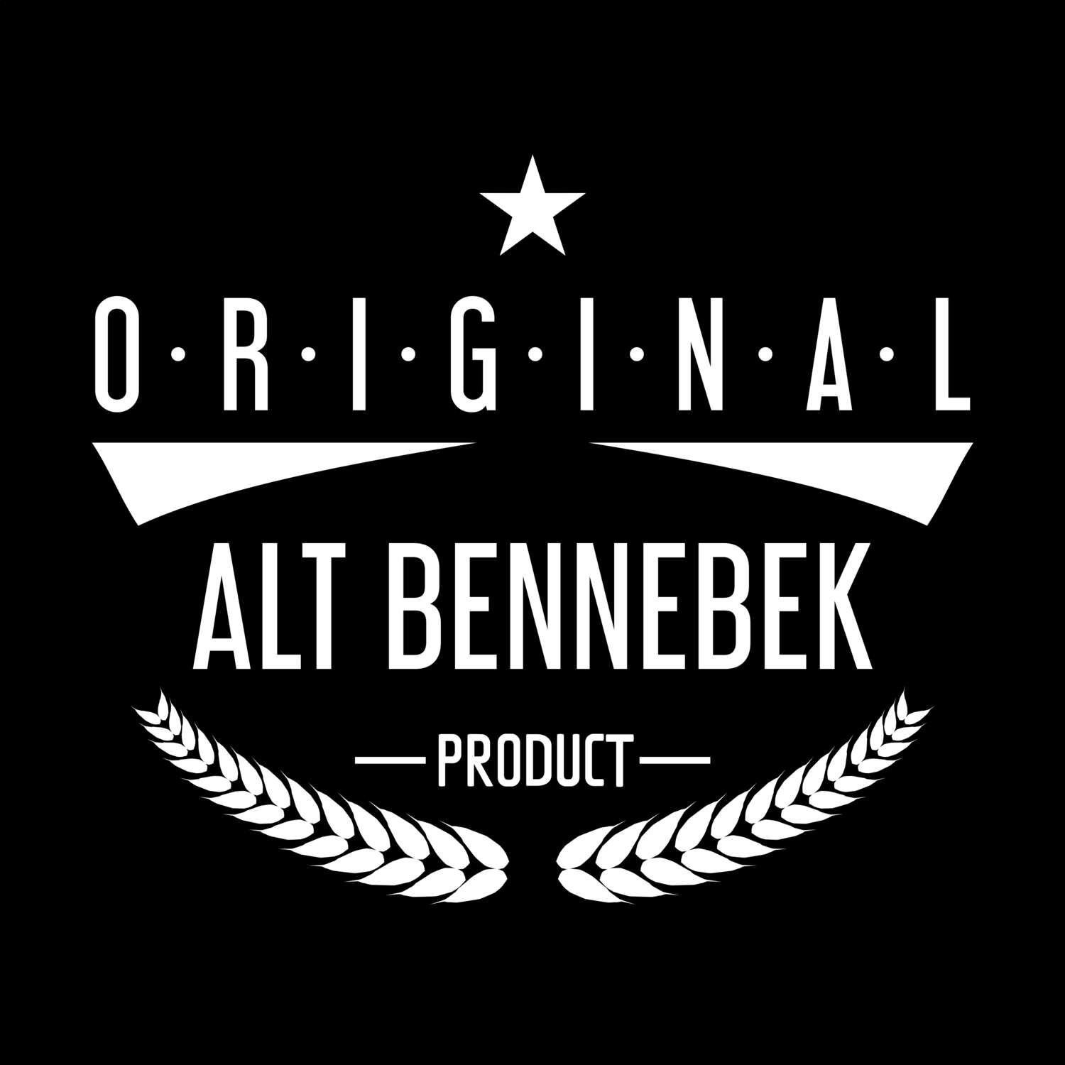 Alt Bennebek T-Shirt »Original Product«