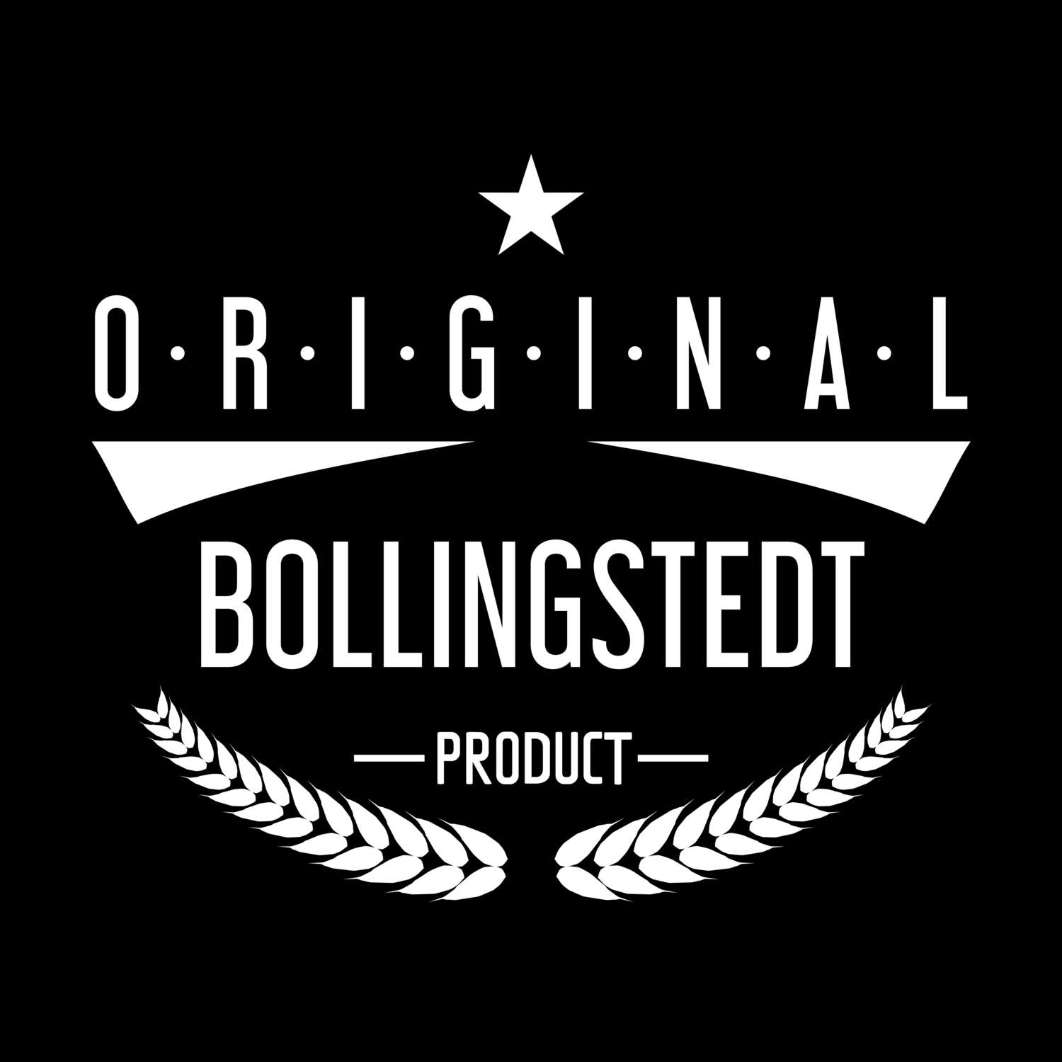 T-Shirt »Original Product« für den Ort »Bollingstedt«