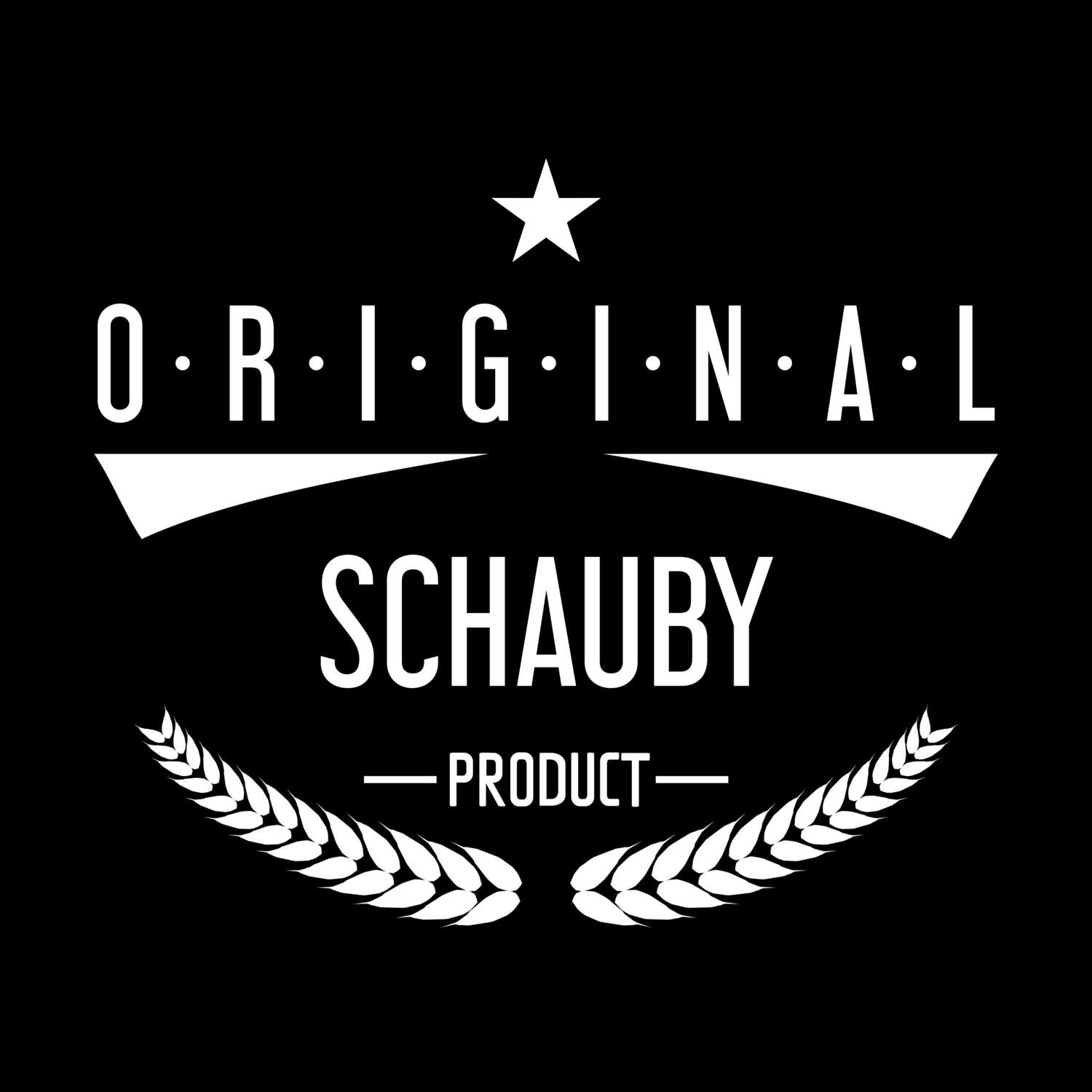 T-Shirt »Original Product« für den Ort »Schauby«