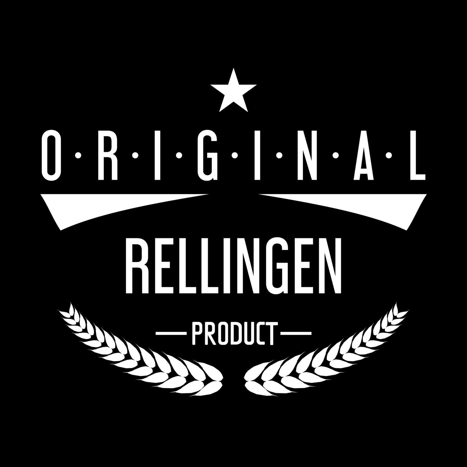 T-Shirt »Original Product« für den Ort »Rellingen«