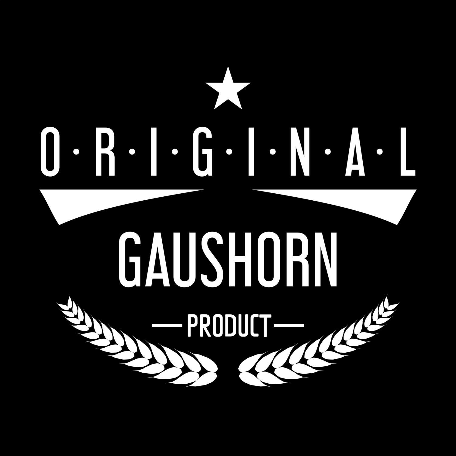 T-Shirt »Original Product« für den Ort »Gaushorn«