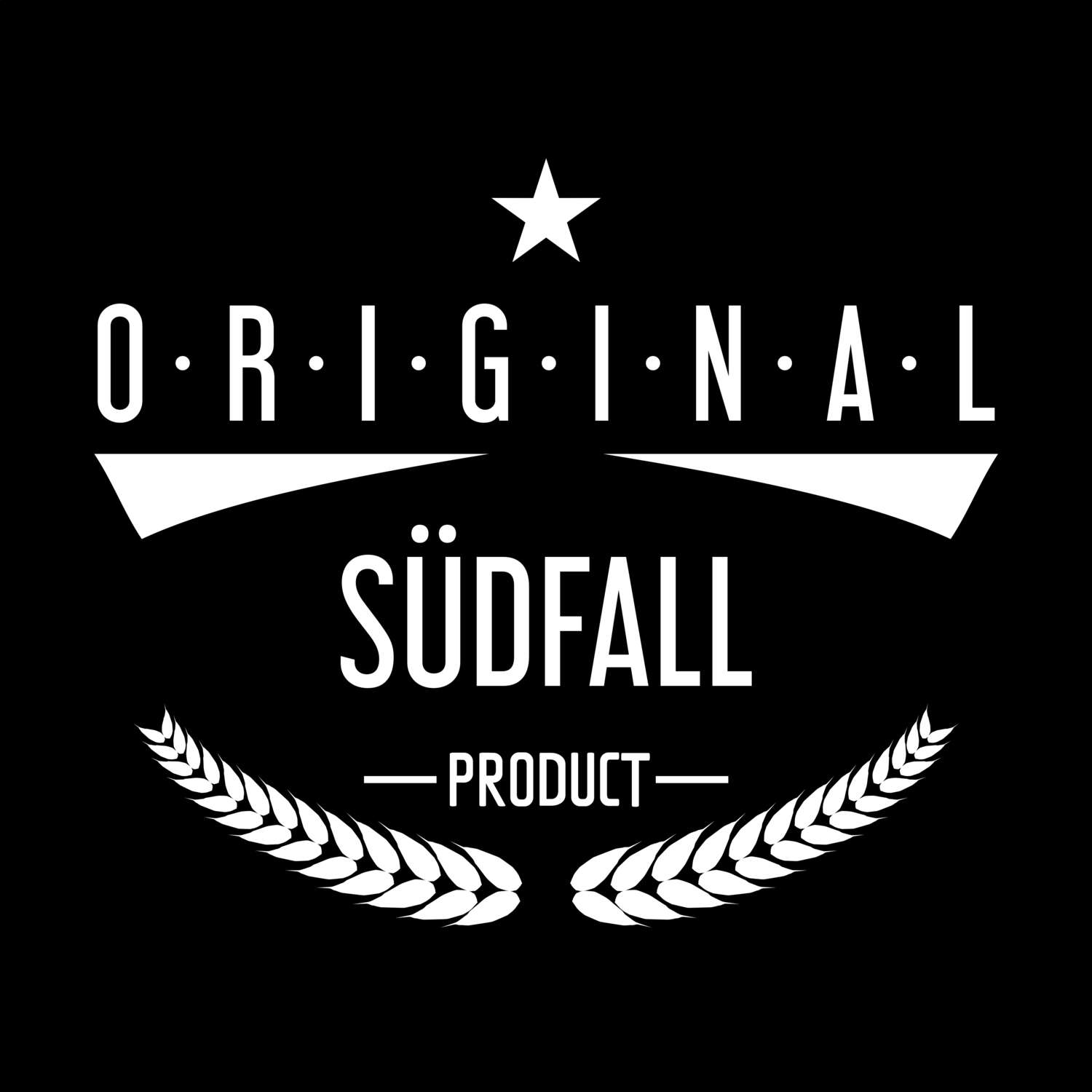 T-Shirt »Original Product« für den Ort »Südfall«