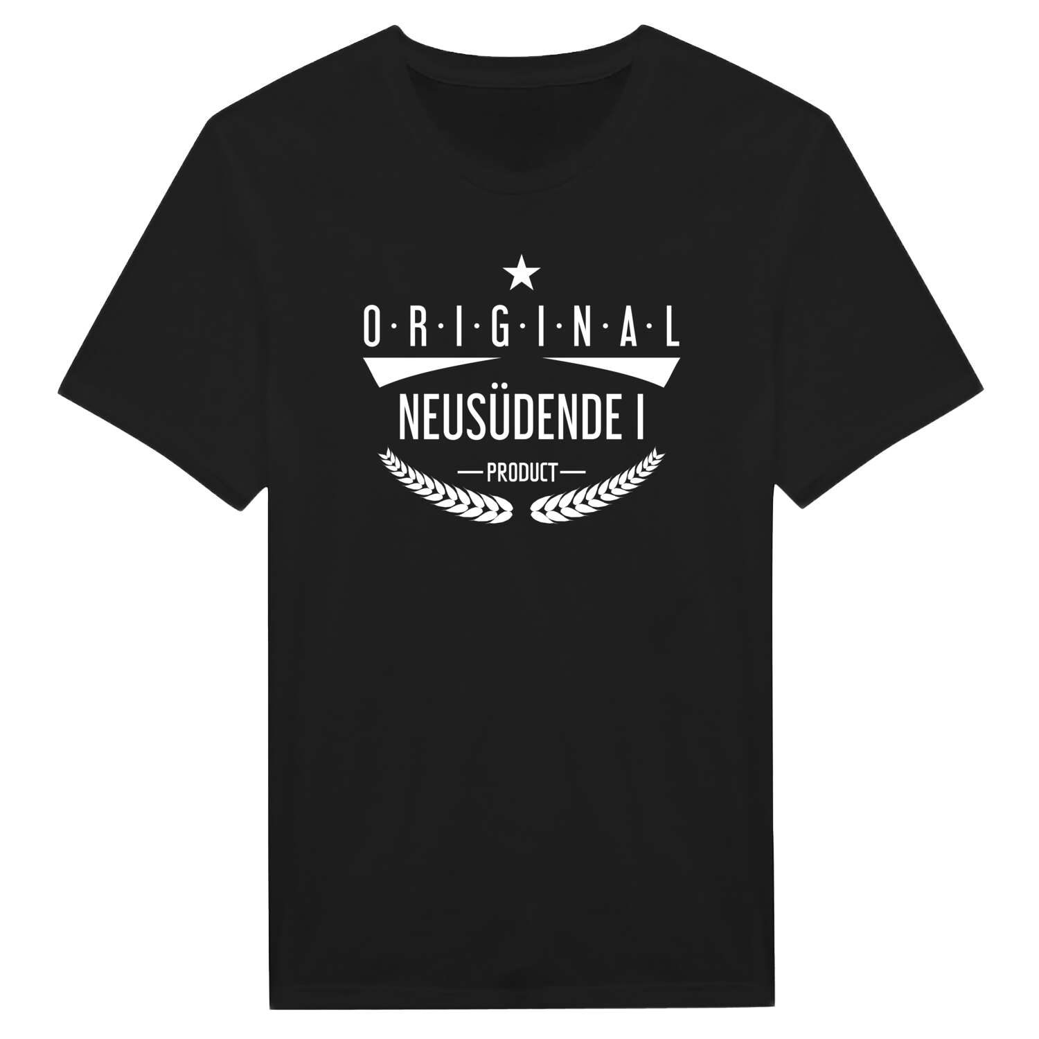 T-Shirt »Original Product« für den Ort »Neusüdende I«