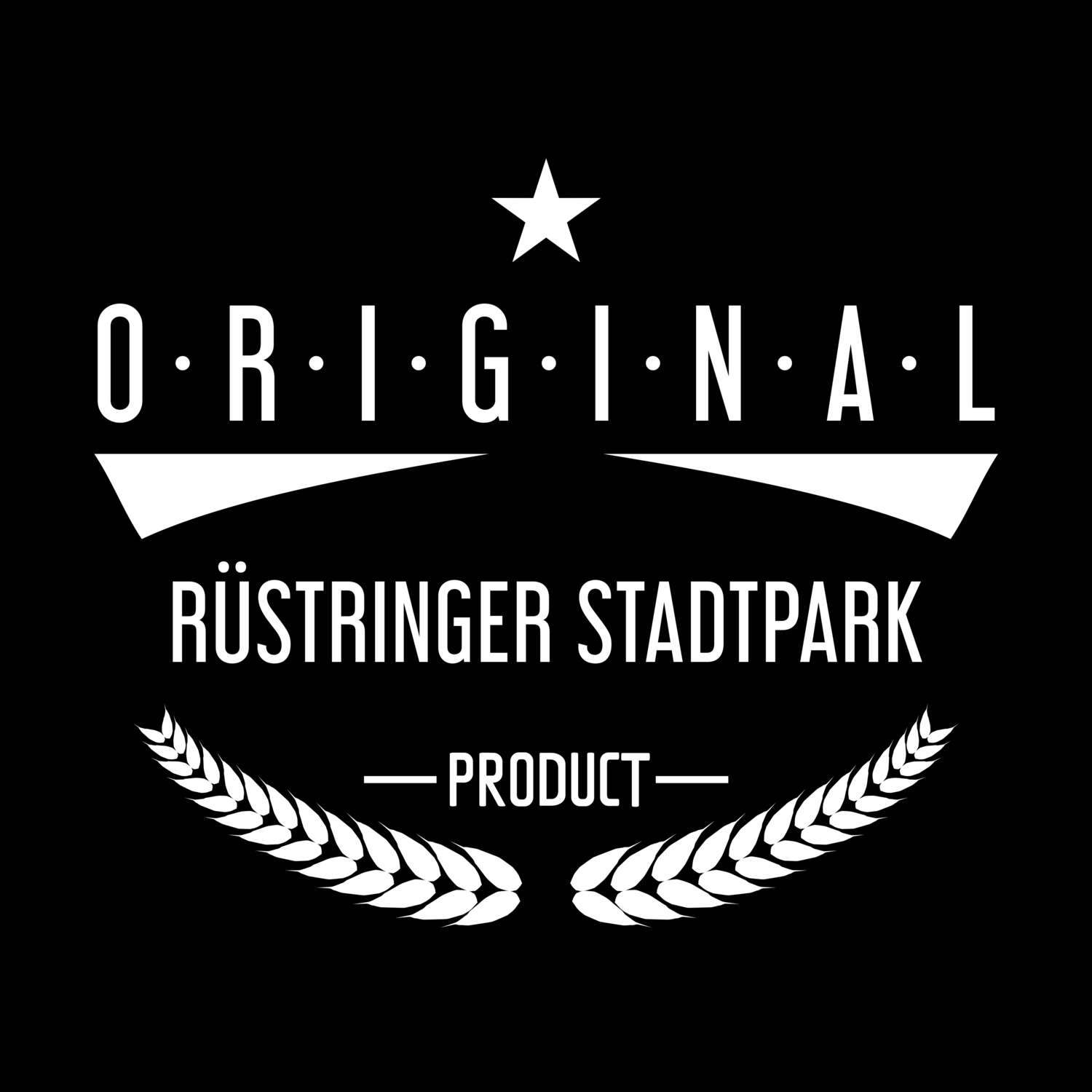 T-Shirt »Original Product« für den Ort »Rüstringer Stadtpark«