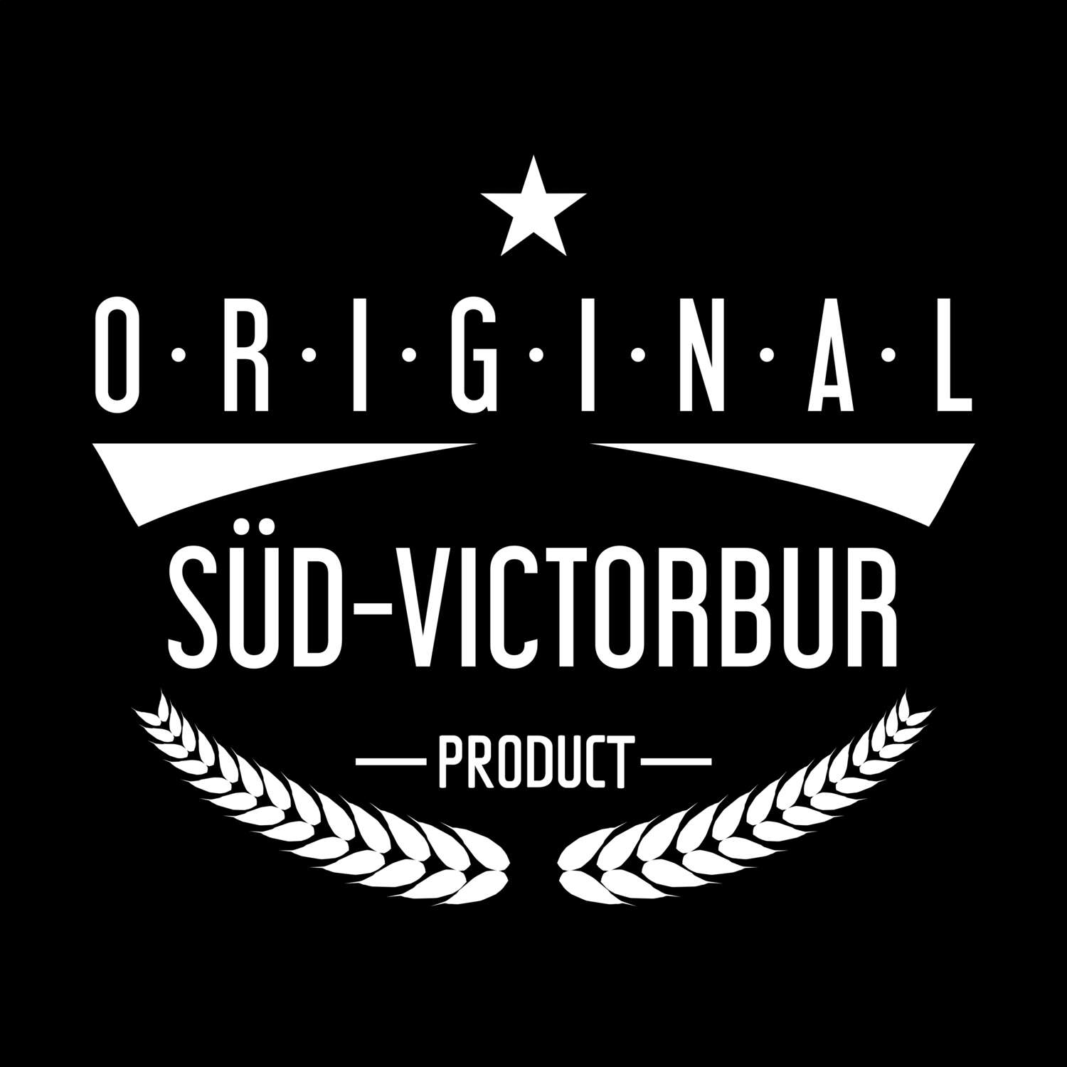 T-Shirt »Original Product« für den Ort »Süd-Victorbur«