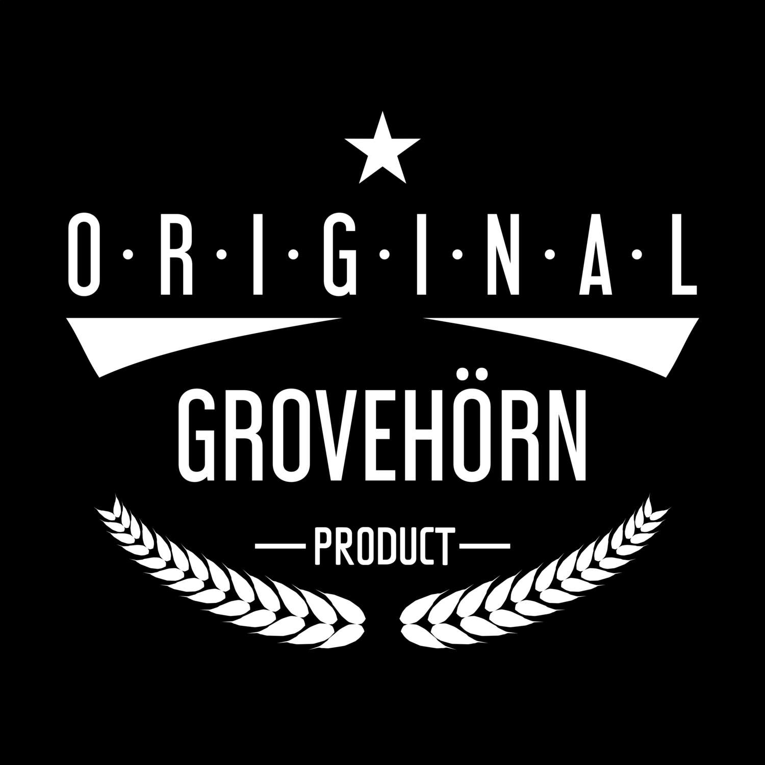 Grovehörn T-Shirt »Original Product«