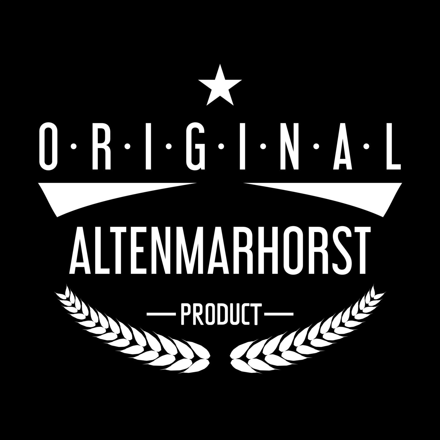 T-Shirt »Original Product« für den Ort »Altenmarhorst«