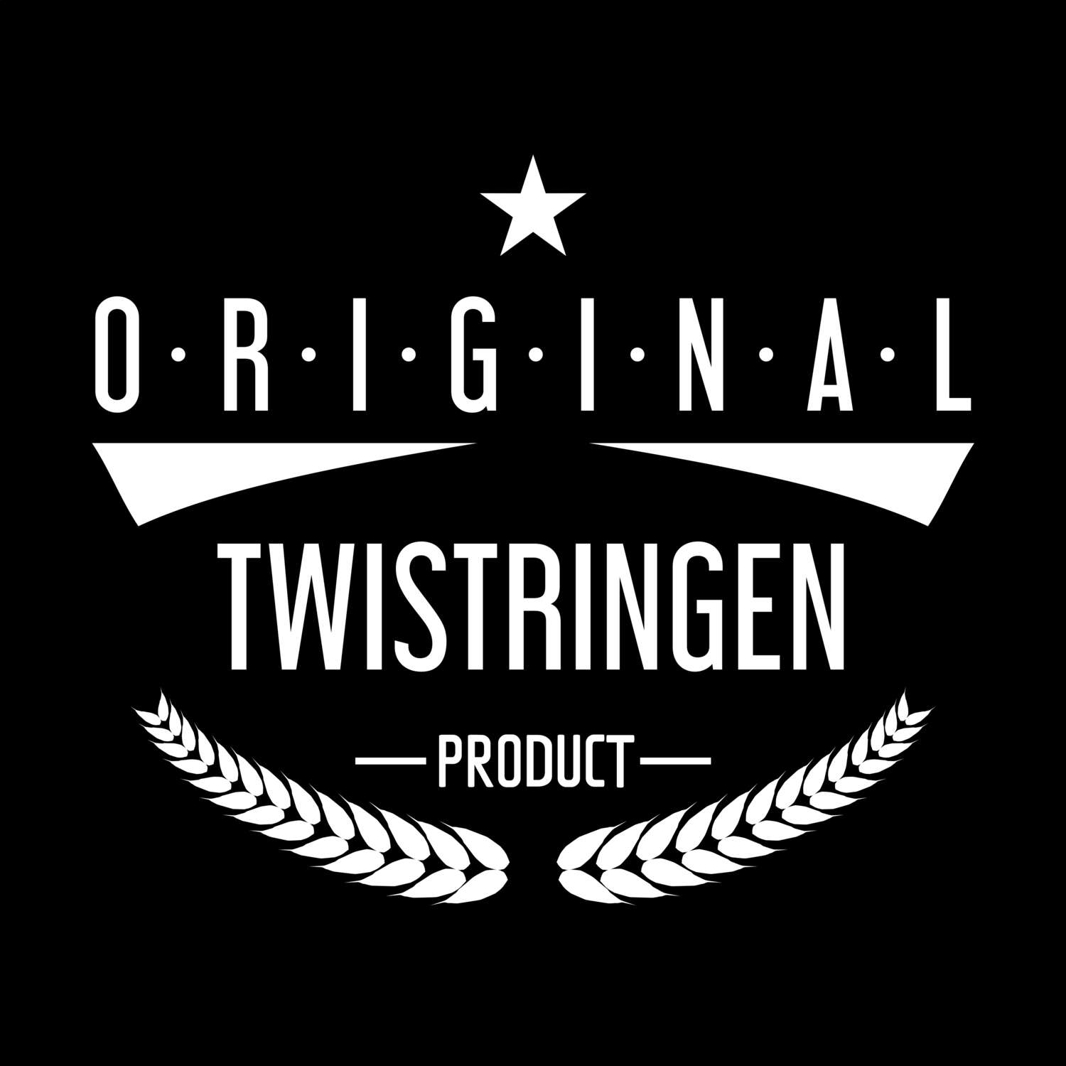 T-Shirt »Original Product« für den Ort »Twistringen«