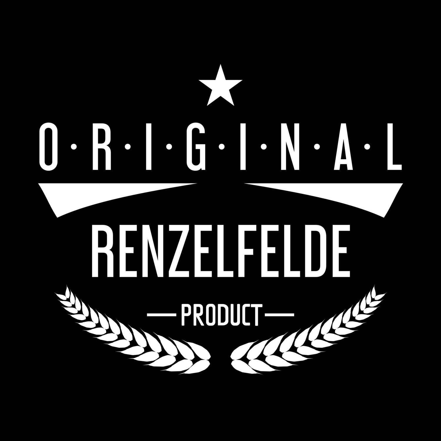 T-Shirt »Original Product« für den Ort »Renzelfelde«