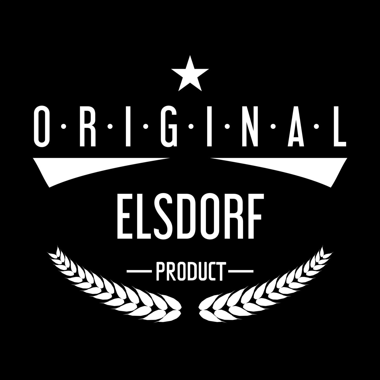 T-Shirt »Original Product« für den Ort »Elsdorf«