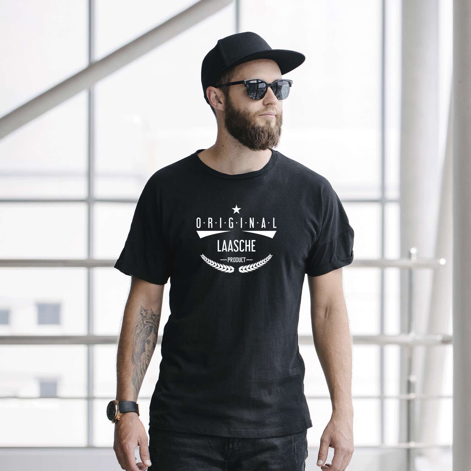 T-Shirt »Original Product« für den Ort »Laasche«