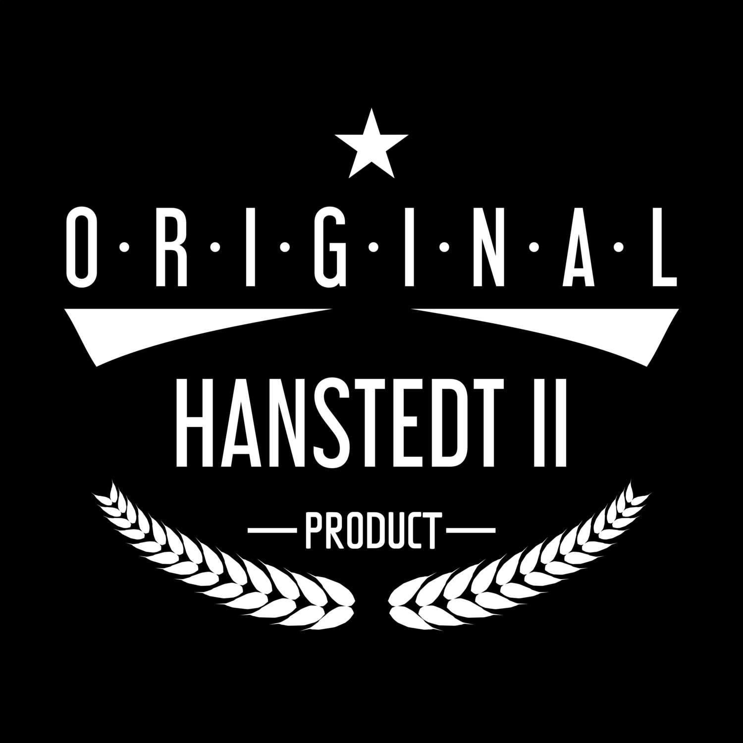 T-Shirt »Original Product« für den Ort »Hanstedt II«