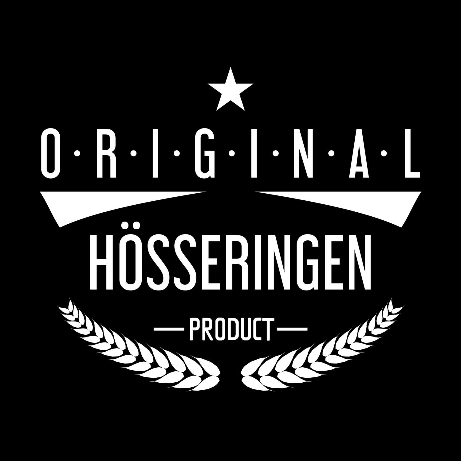 T-Shirt »Original Product« für den Ort »Hösseringen«