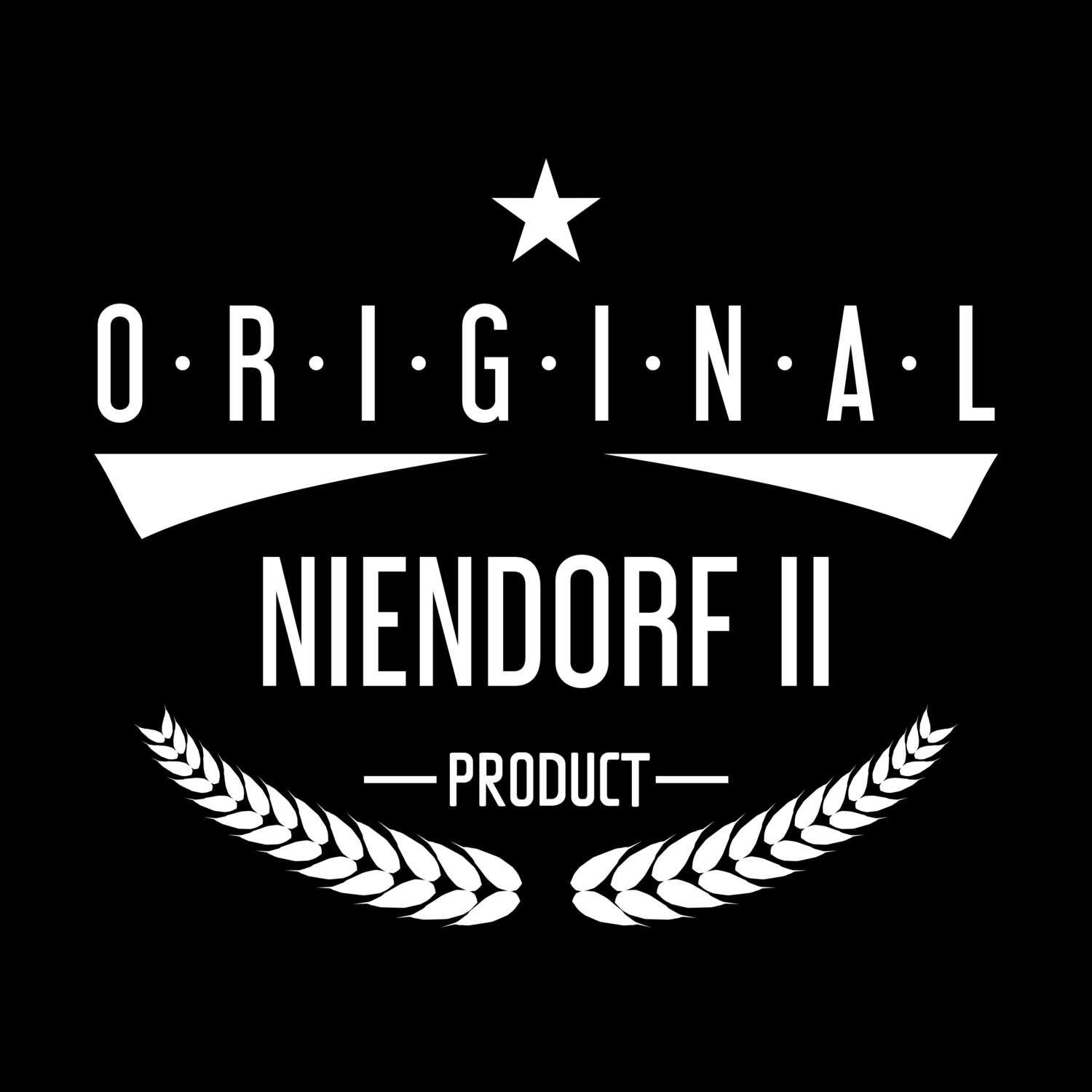 T-Shirt »Original Product« für den Ort »Niendorf II«