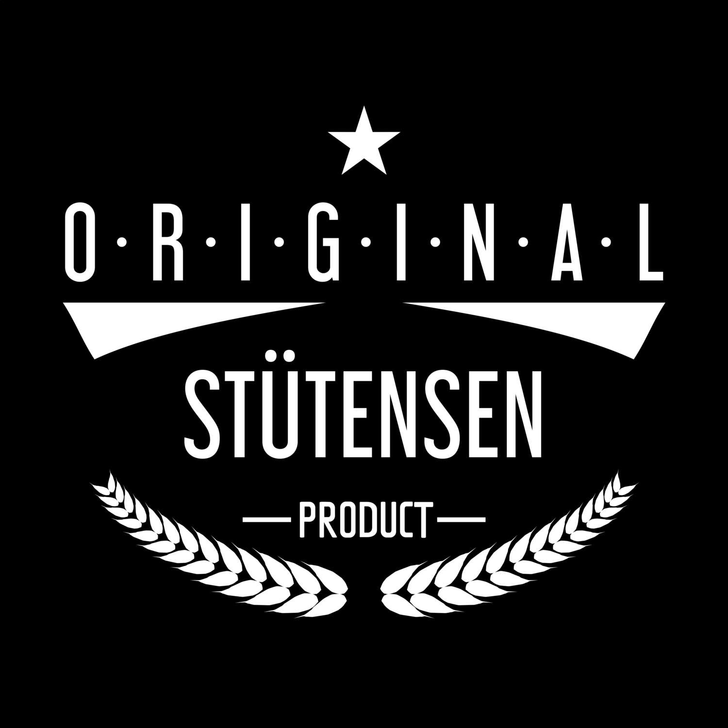 T-Shirt »Original Product« für den Ort »Stütensen«