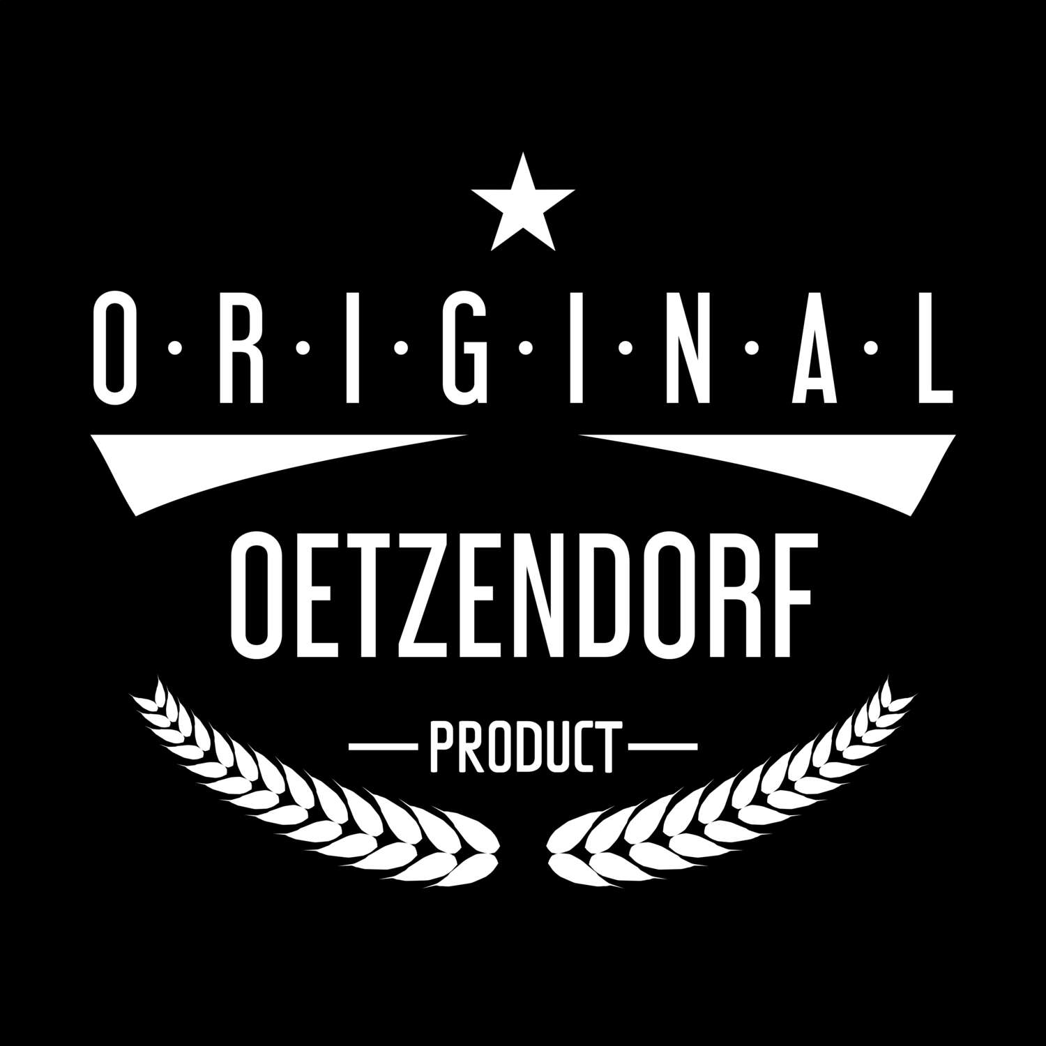 T-Shirt »Original Product« für den Ort »Oetzendorf«