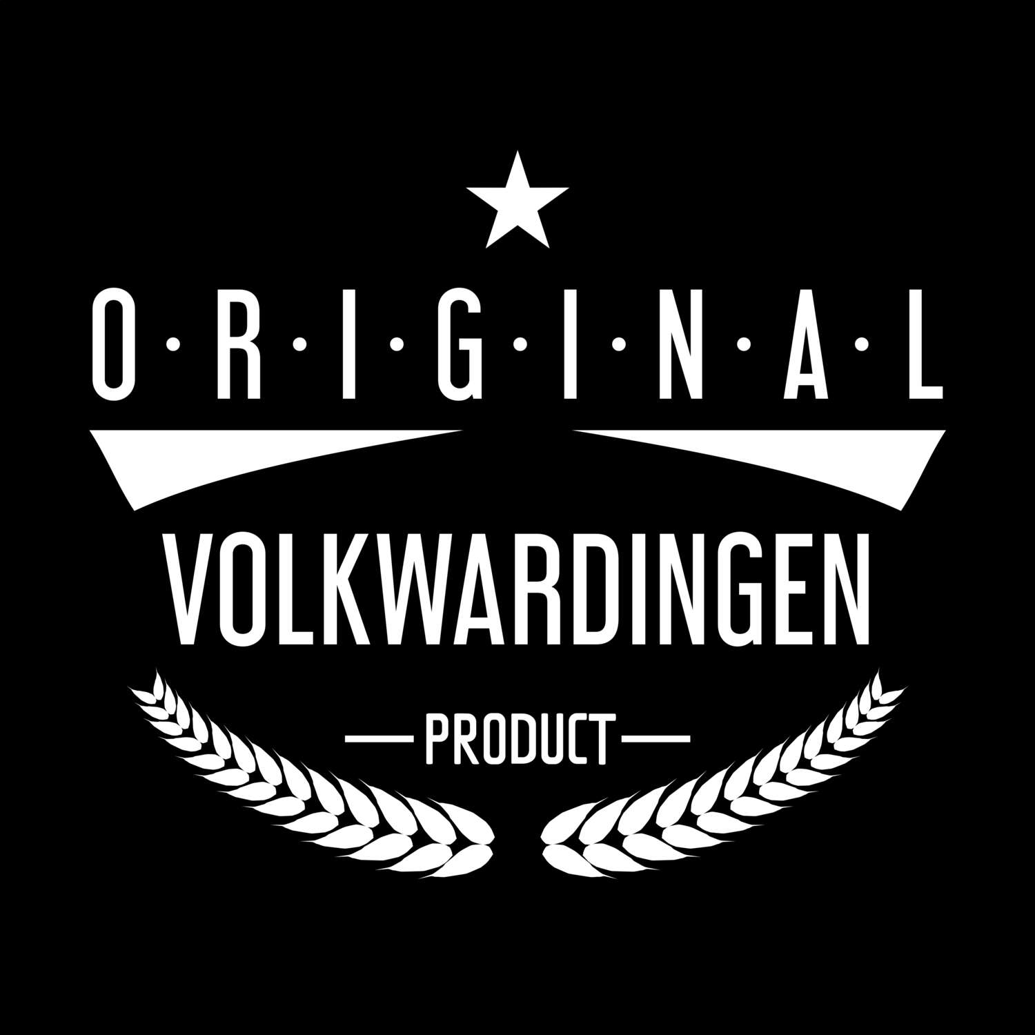 T-Shirt »Original Product« für den Ort »Volkwardingen«