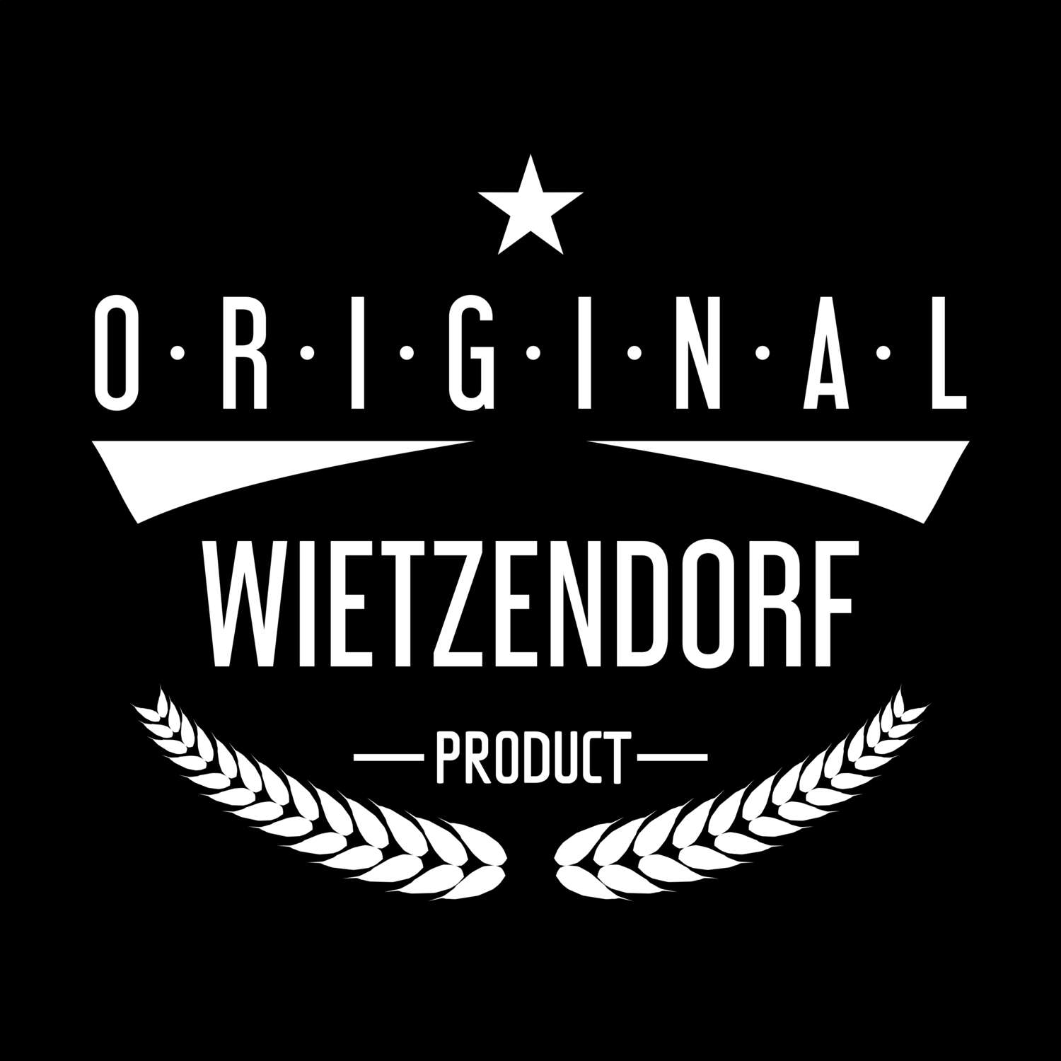 T-Shirt »Original Product« für den Ort »Wietzendorf«