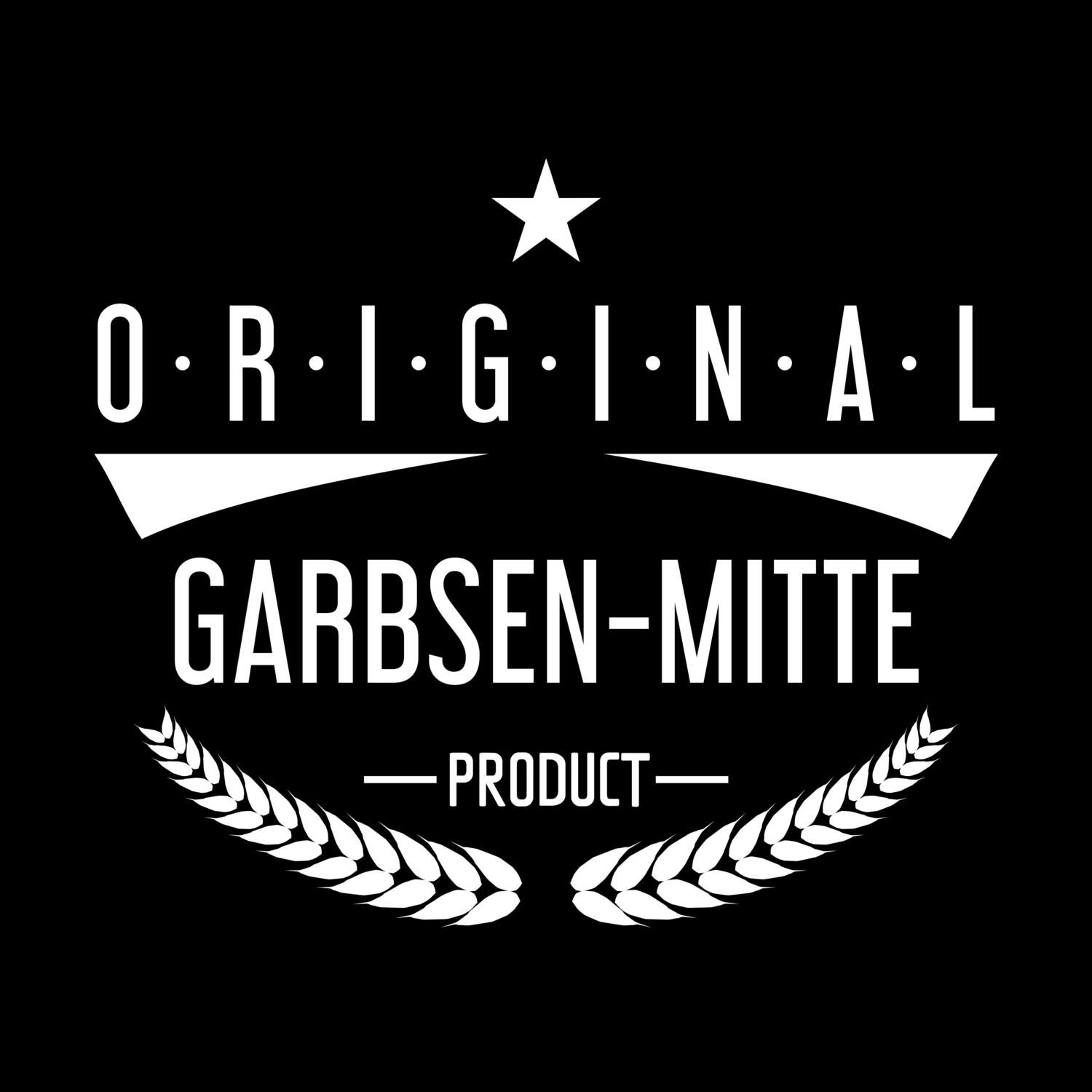 T-Shirt »Original Product« für den Ort »Garbsen-Mitte«