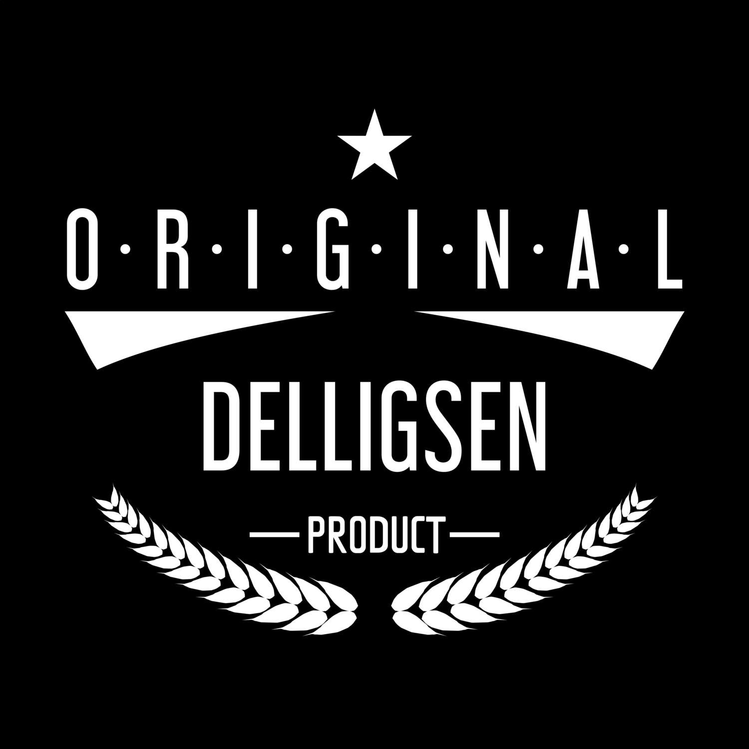 T-Shirt »Original Product« für den Ort »Delligsen«