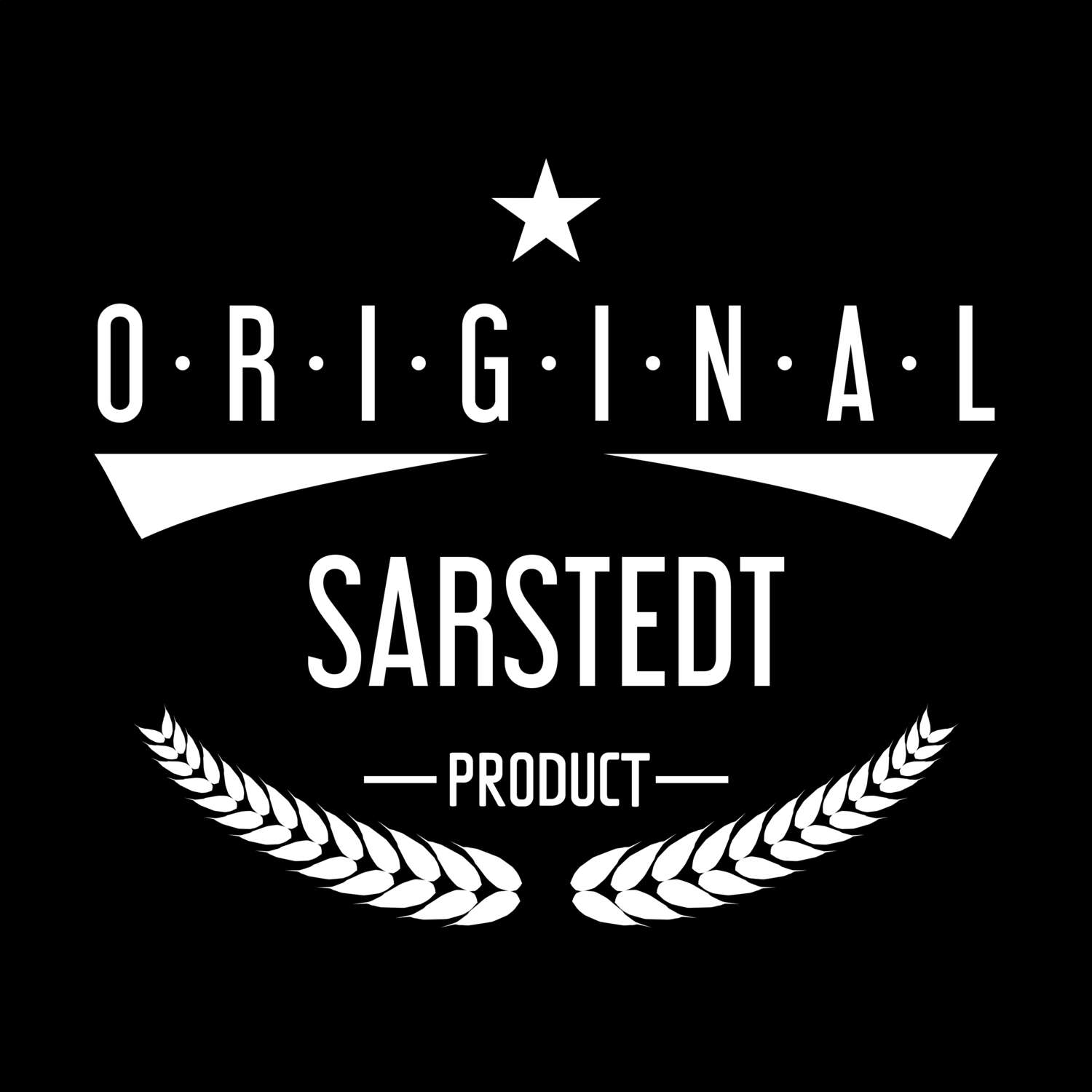 T-Shirt »Original Product« für den Ort »Sarstedt«