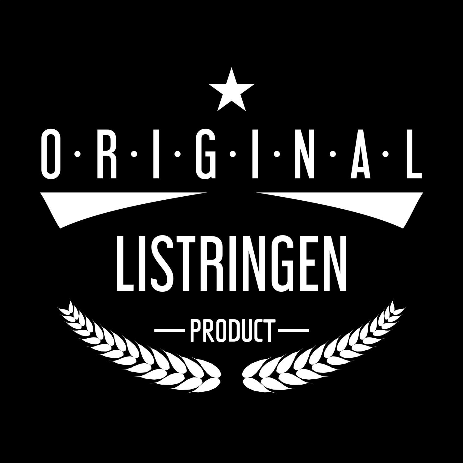 T-Shirt »Original Product« für den Ort »Listringen«